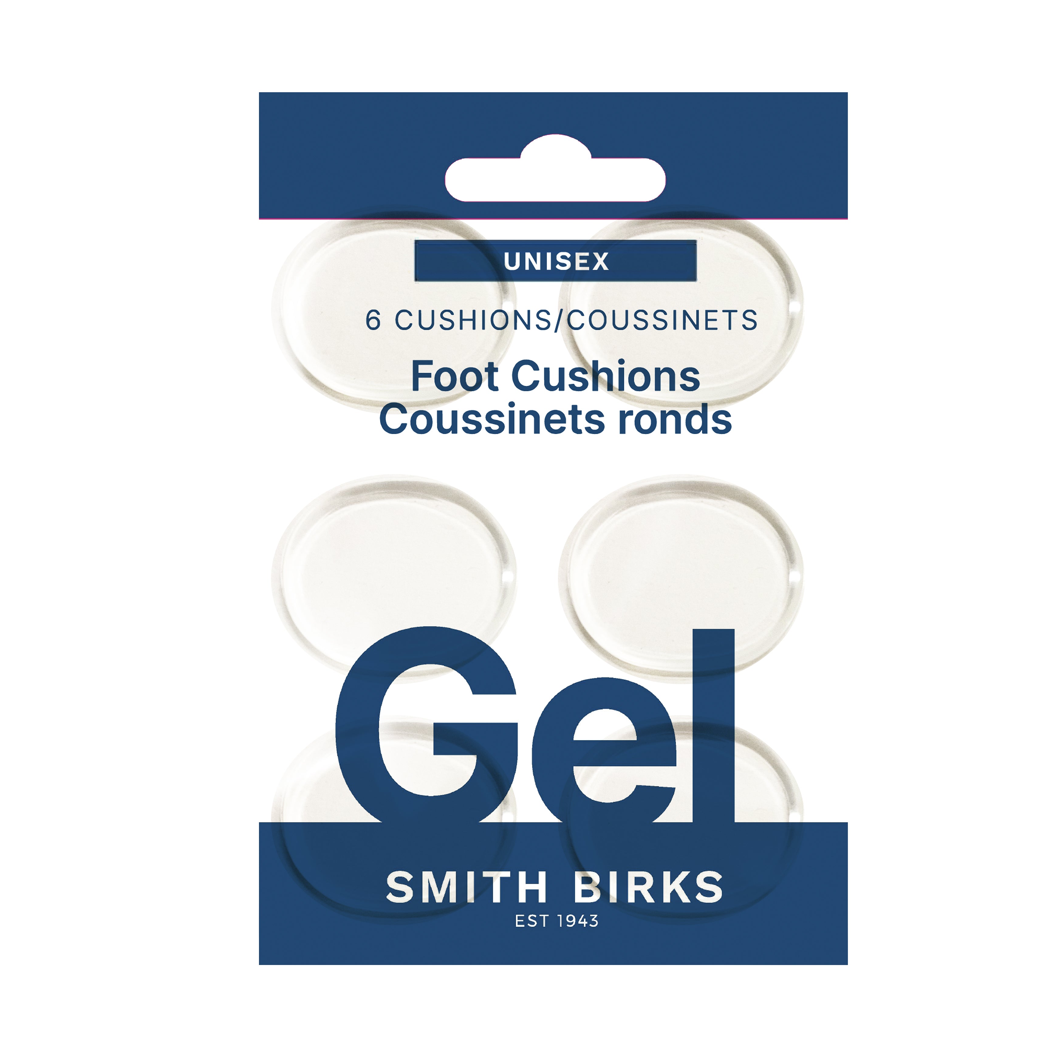 Smith Birks 6 Gel Foot Cushions - Unisex
