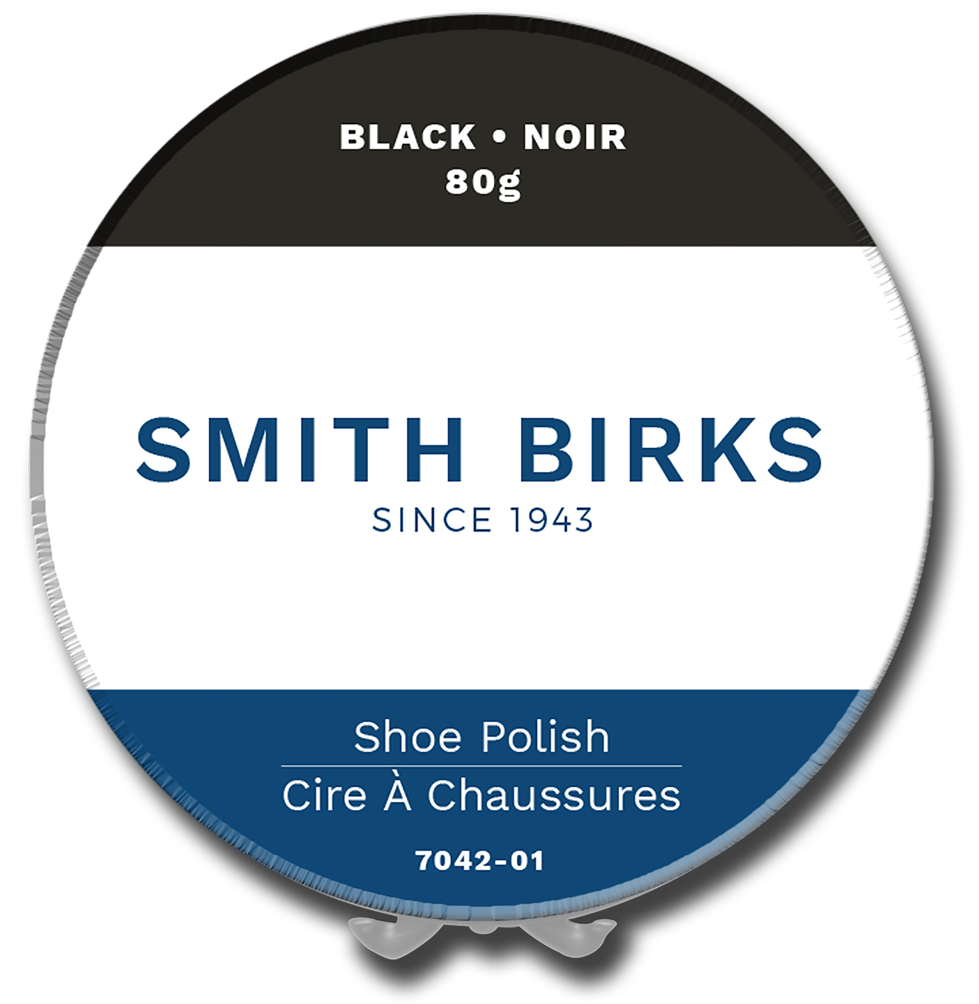 Smith Birks Black Shoe Polish 80g