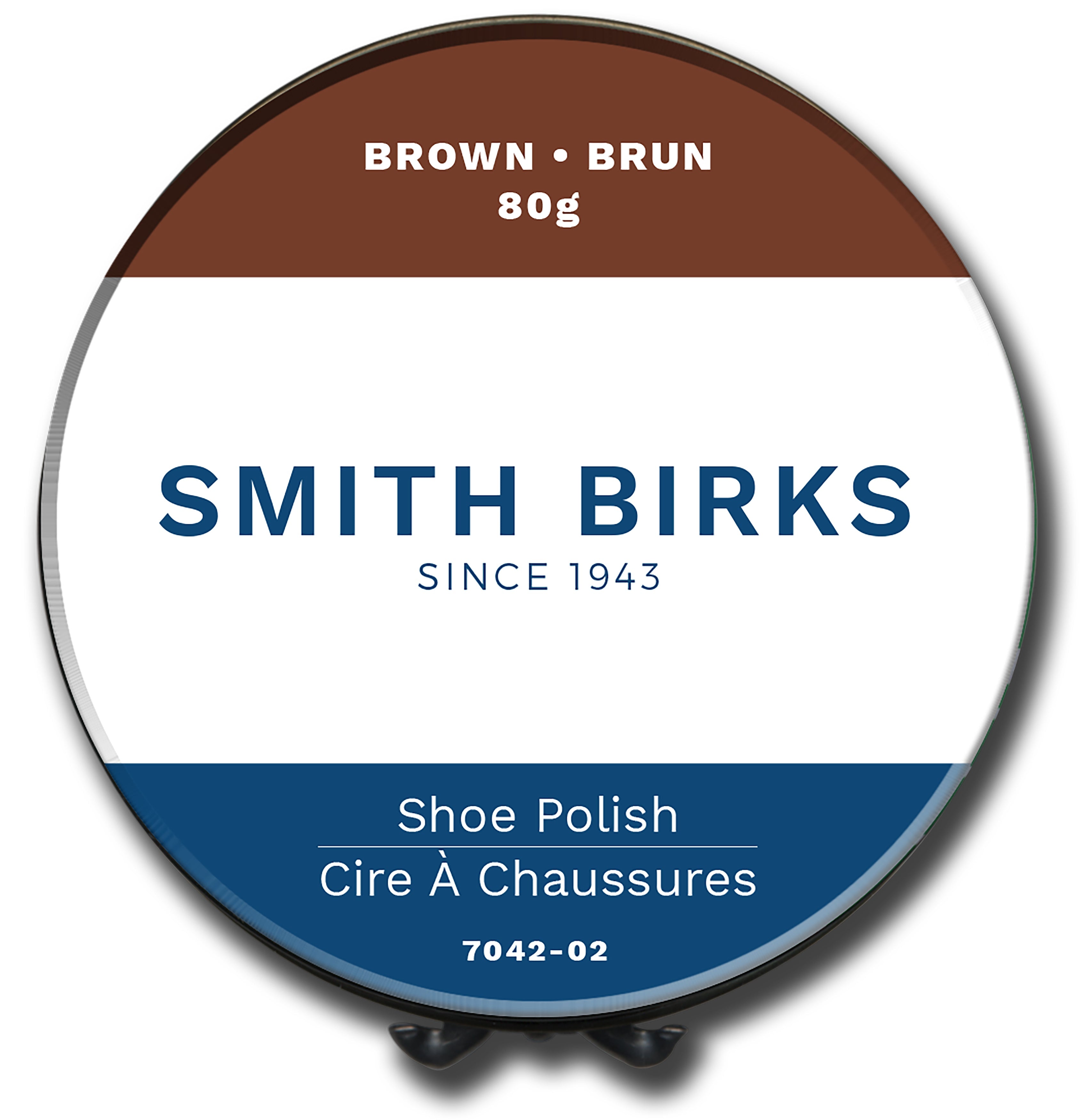 Smith Birks Brown Shoe Polish 80g