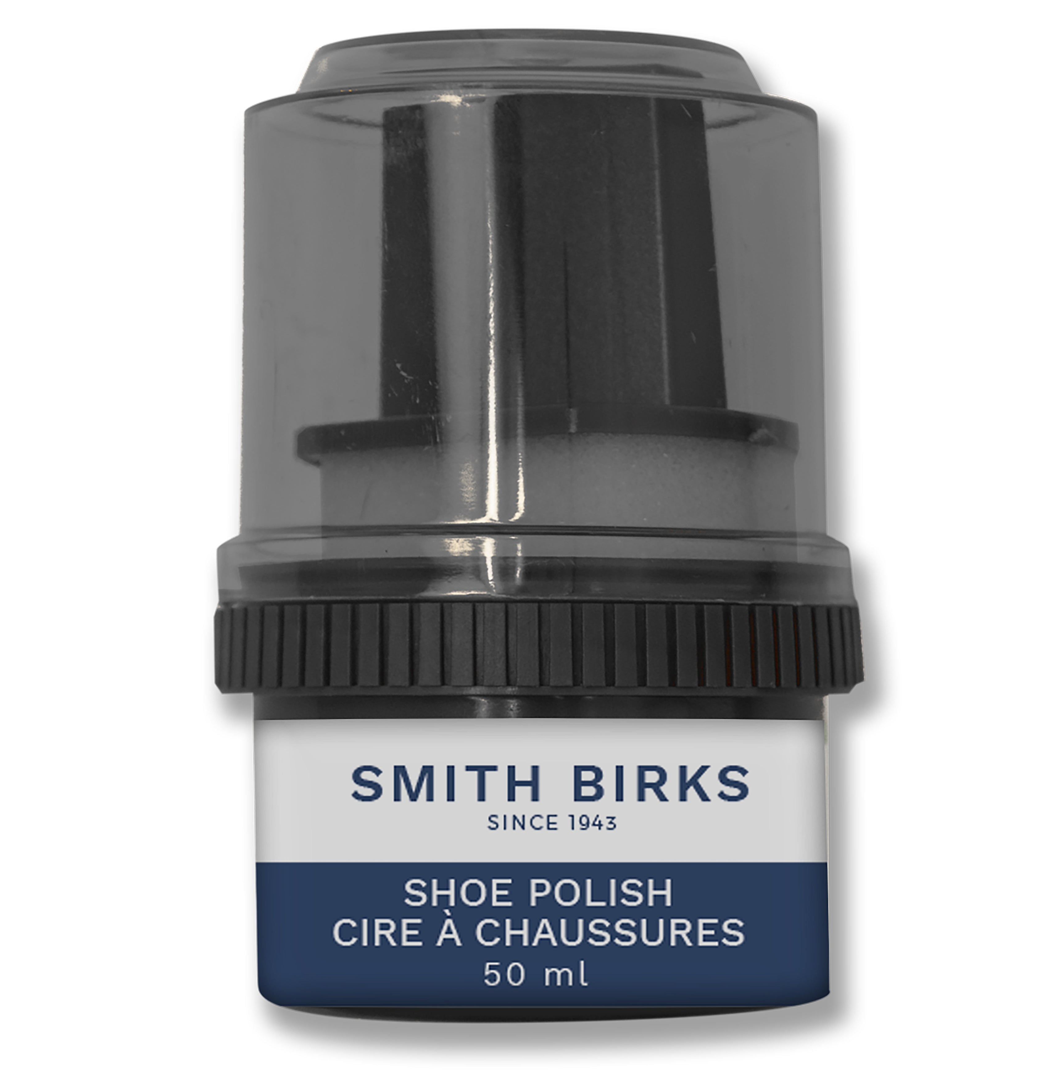 Smith Birks Black Shoe Polish 50ml