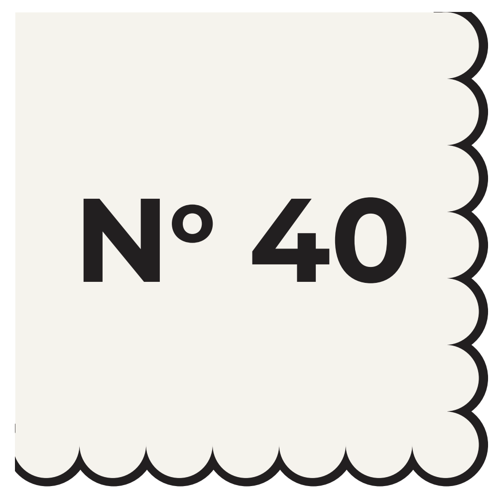 Oui Party Chic 40 ans 16 serviettes de table 3 plis