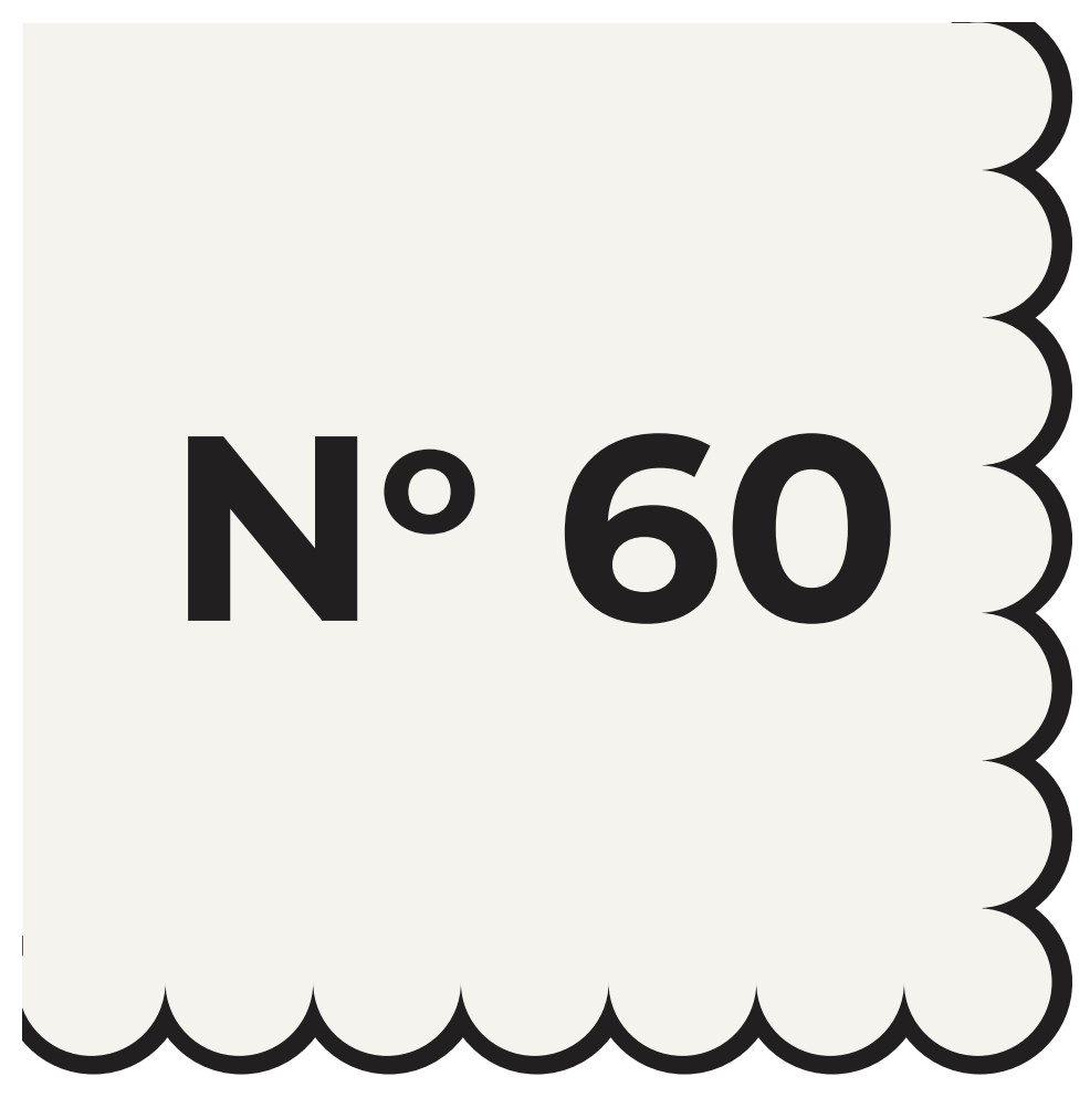 Oui Party Chic 60 ans 16 serviettes de table 3 plis