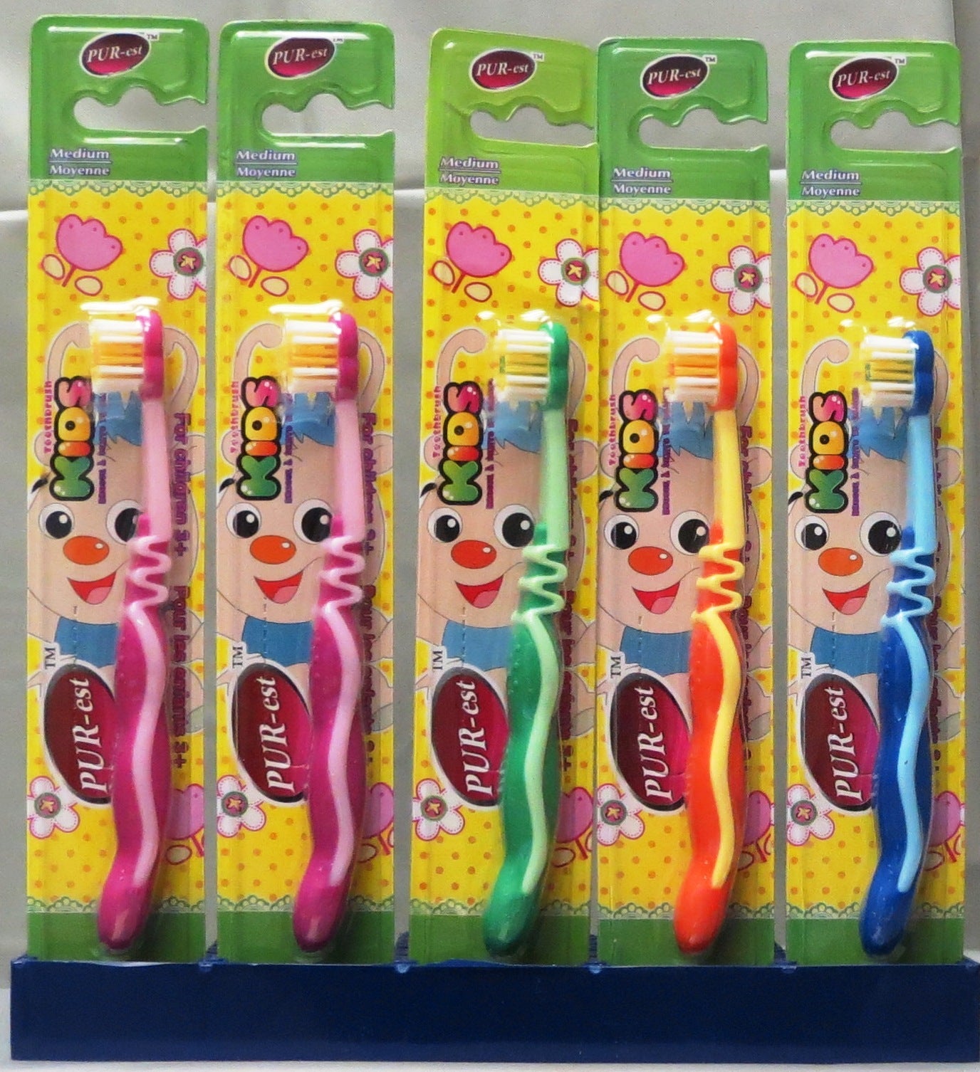 Pur-Est Toothbrush for Kids - Medium Size VRT 