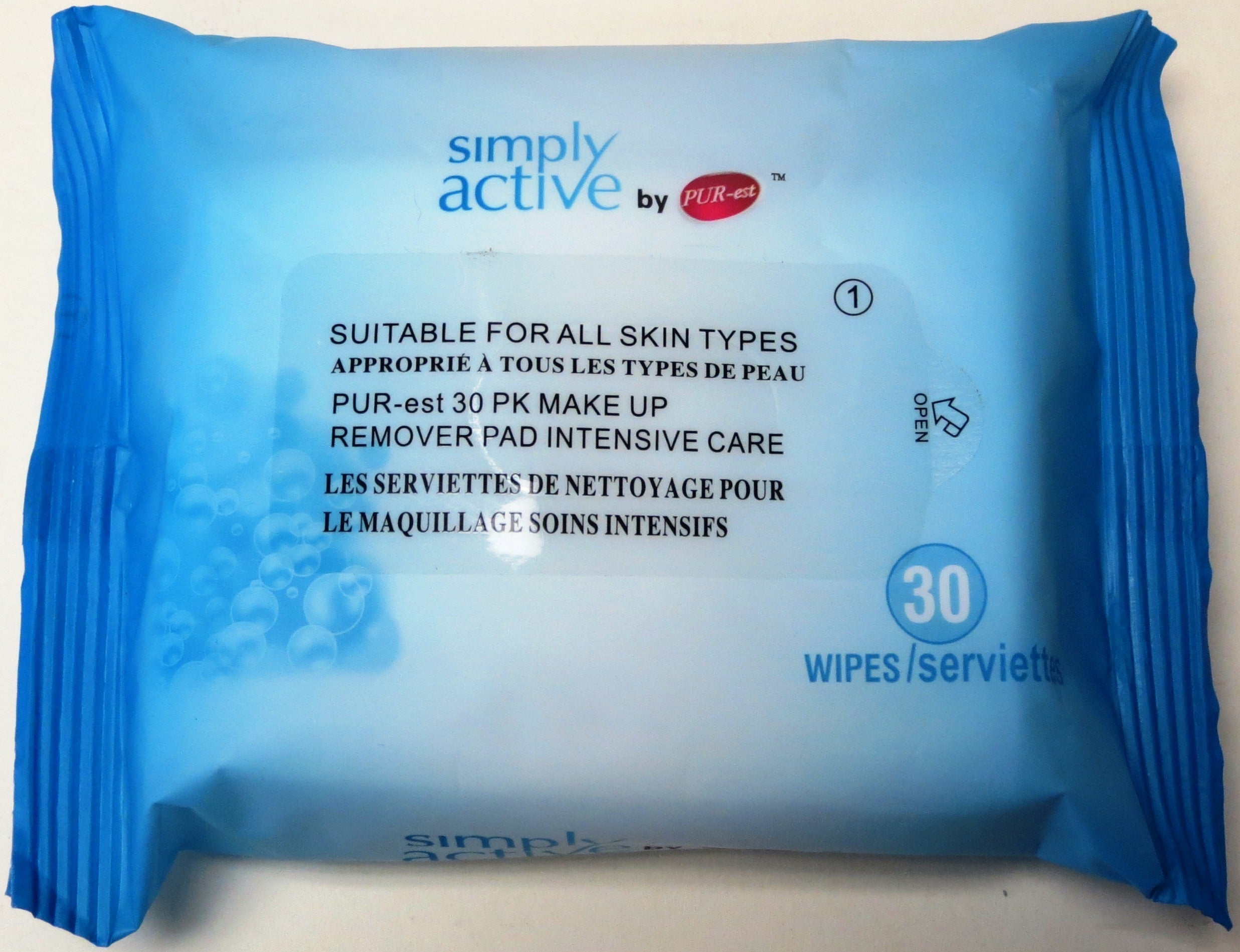 Pur-Est 30 Makeup Remover Pads - Intensive Care