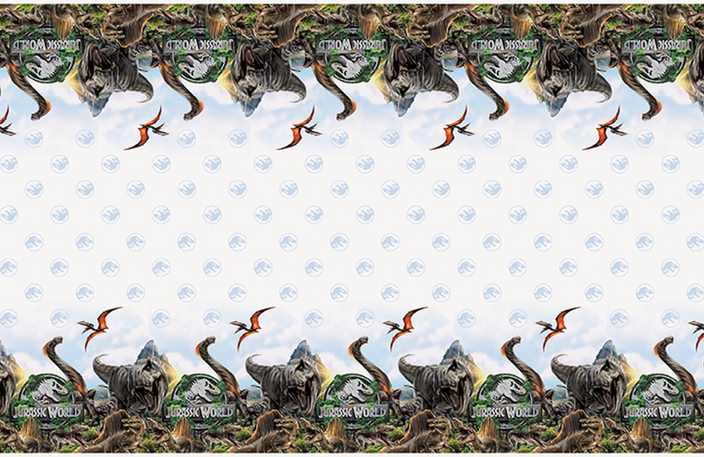 Jurassic Plastic Table Cover 54x84in