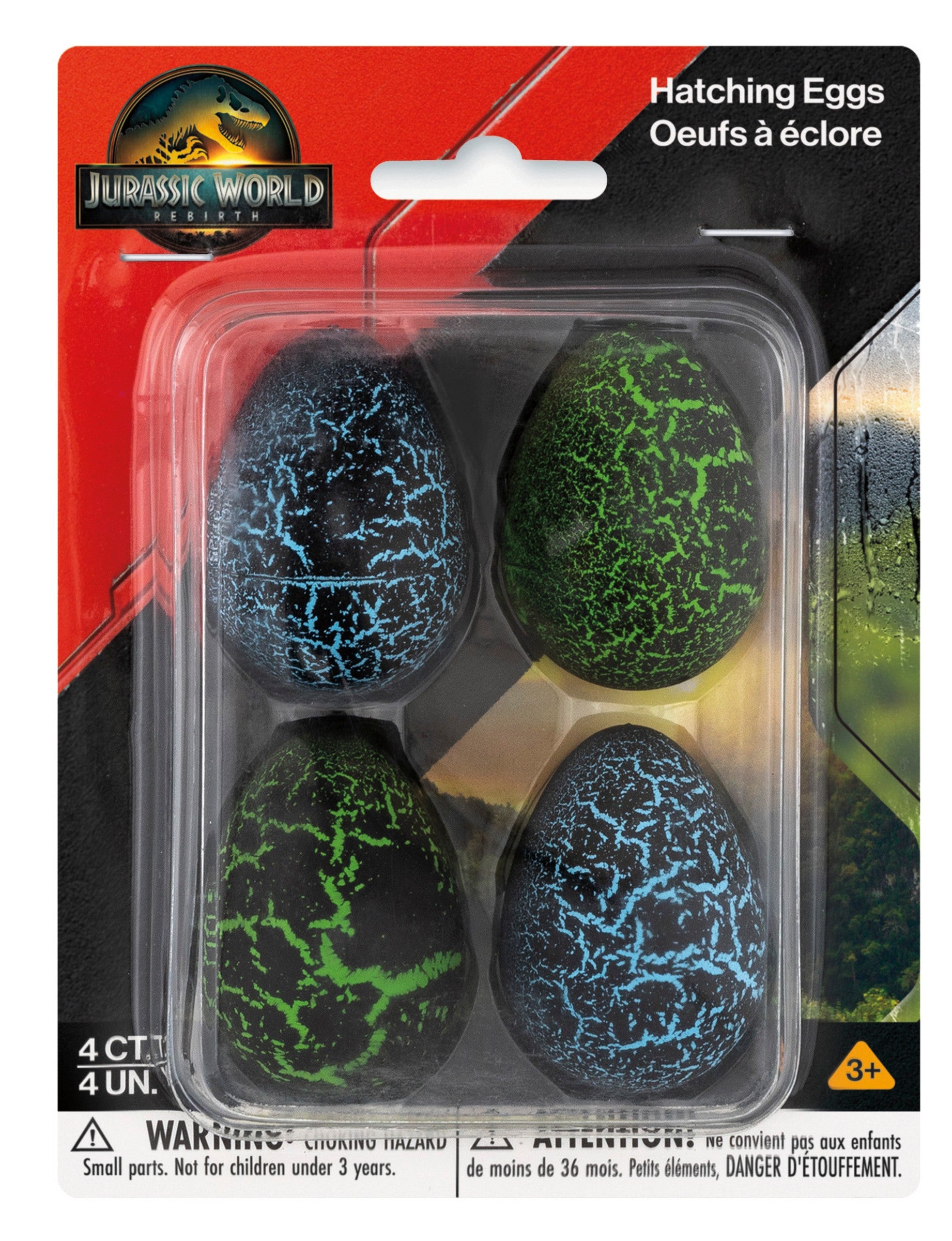 Jurassic 4 Hatching Eggs Age 3+ 