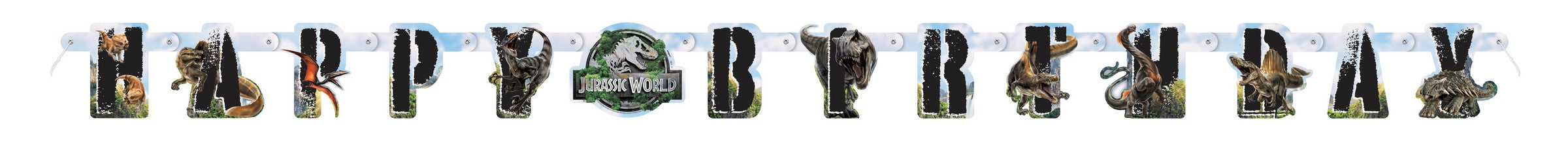 Jurassic Jointed Banner 72in