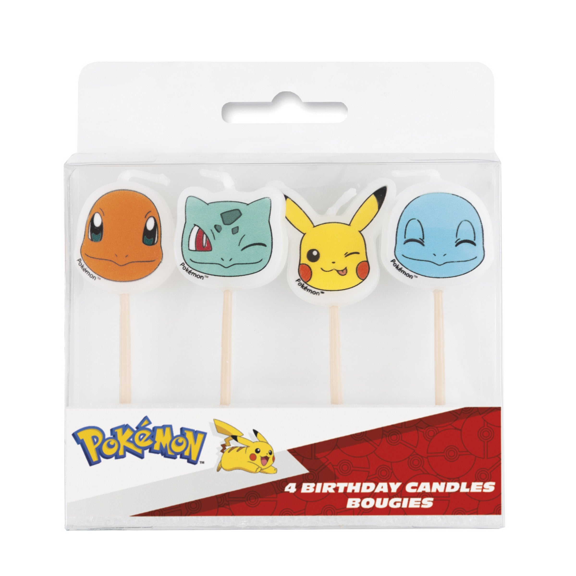 Pokémon 4 Pick Birthday Candle 