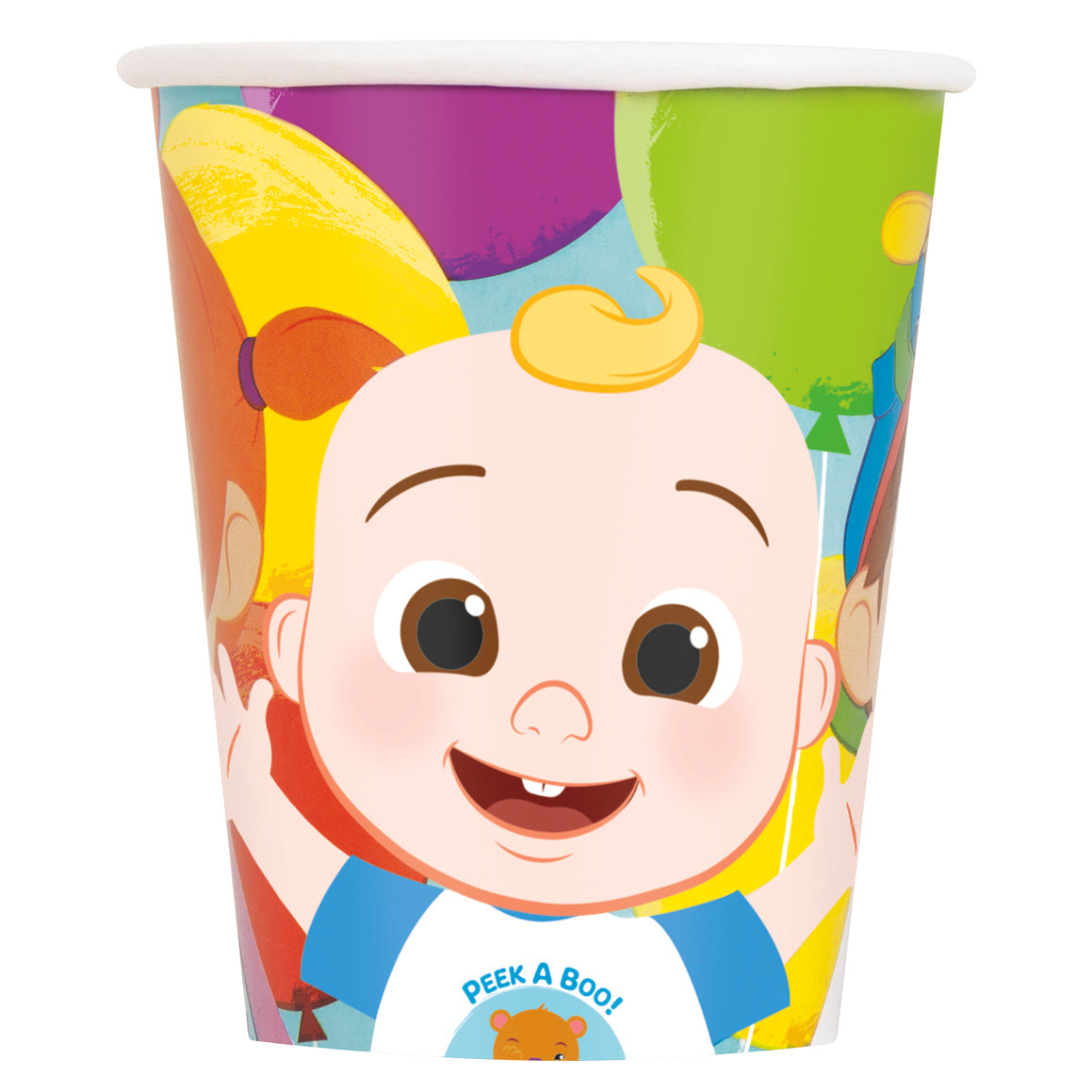 CoComelon 8 Paper Cups 9oz
