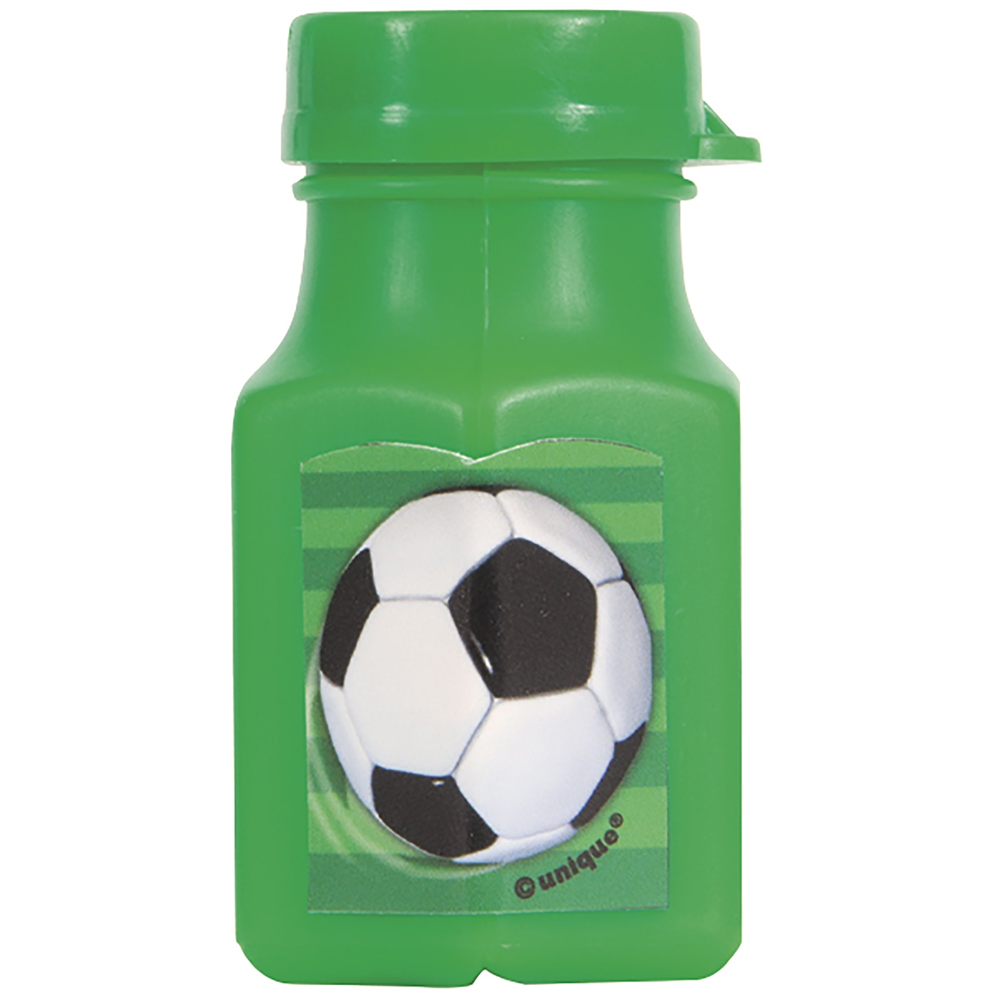 3D Soccer 4 Bubbles and Wands Bottles