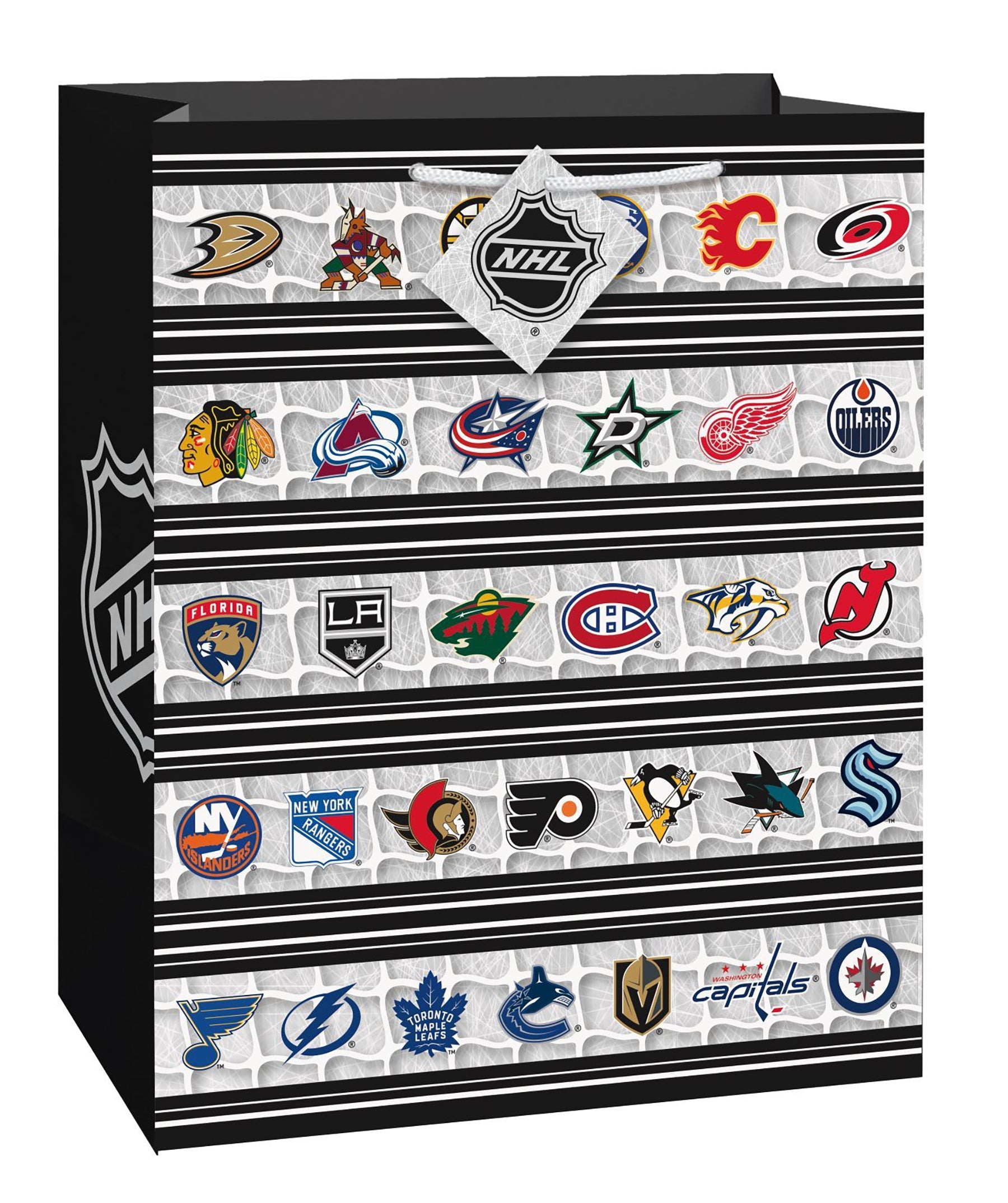 NHL Paper Gift Bag 12.5x10.5in 