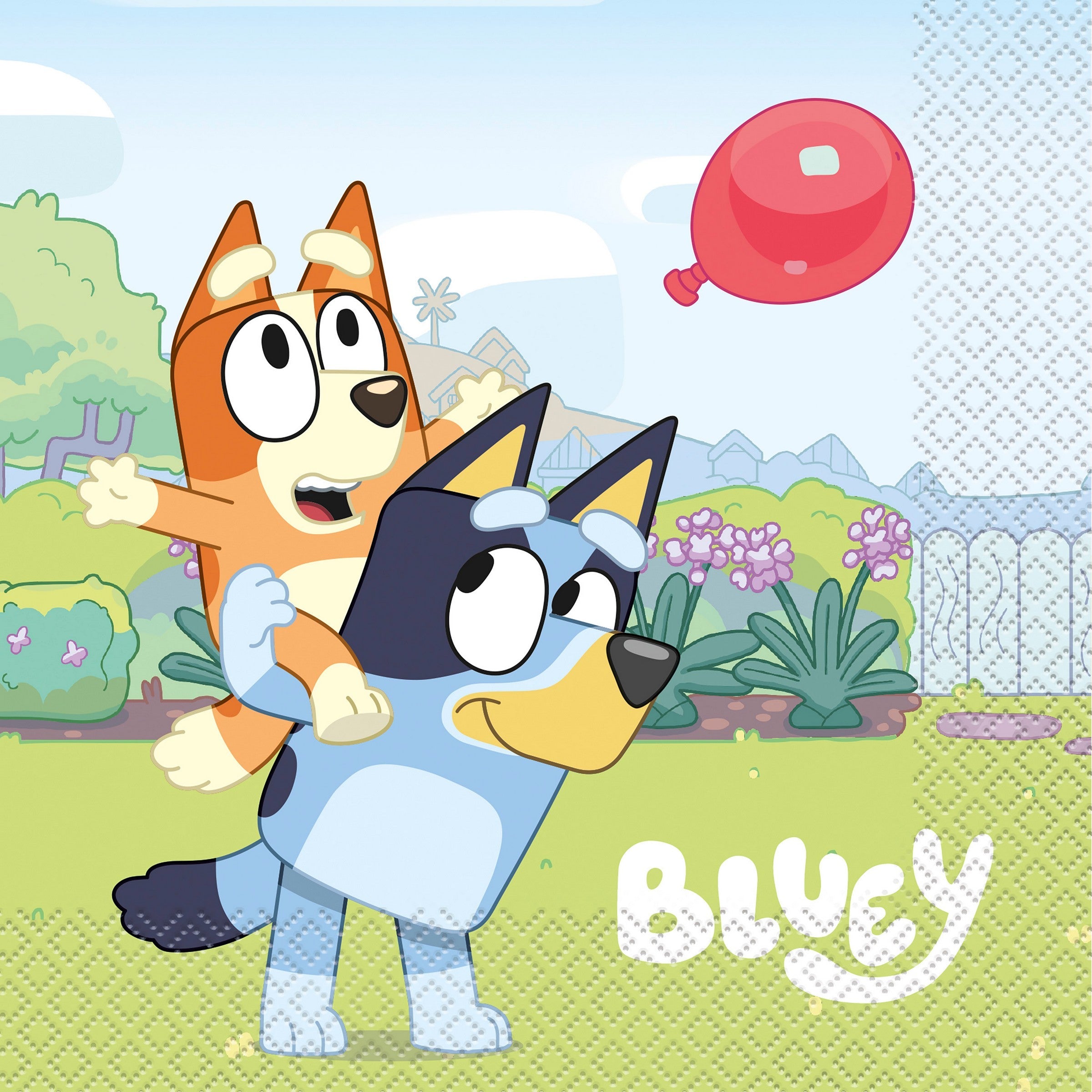 Bluey 16 Luncheon Napkins 12.75x12.75in