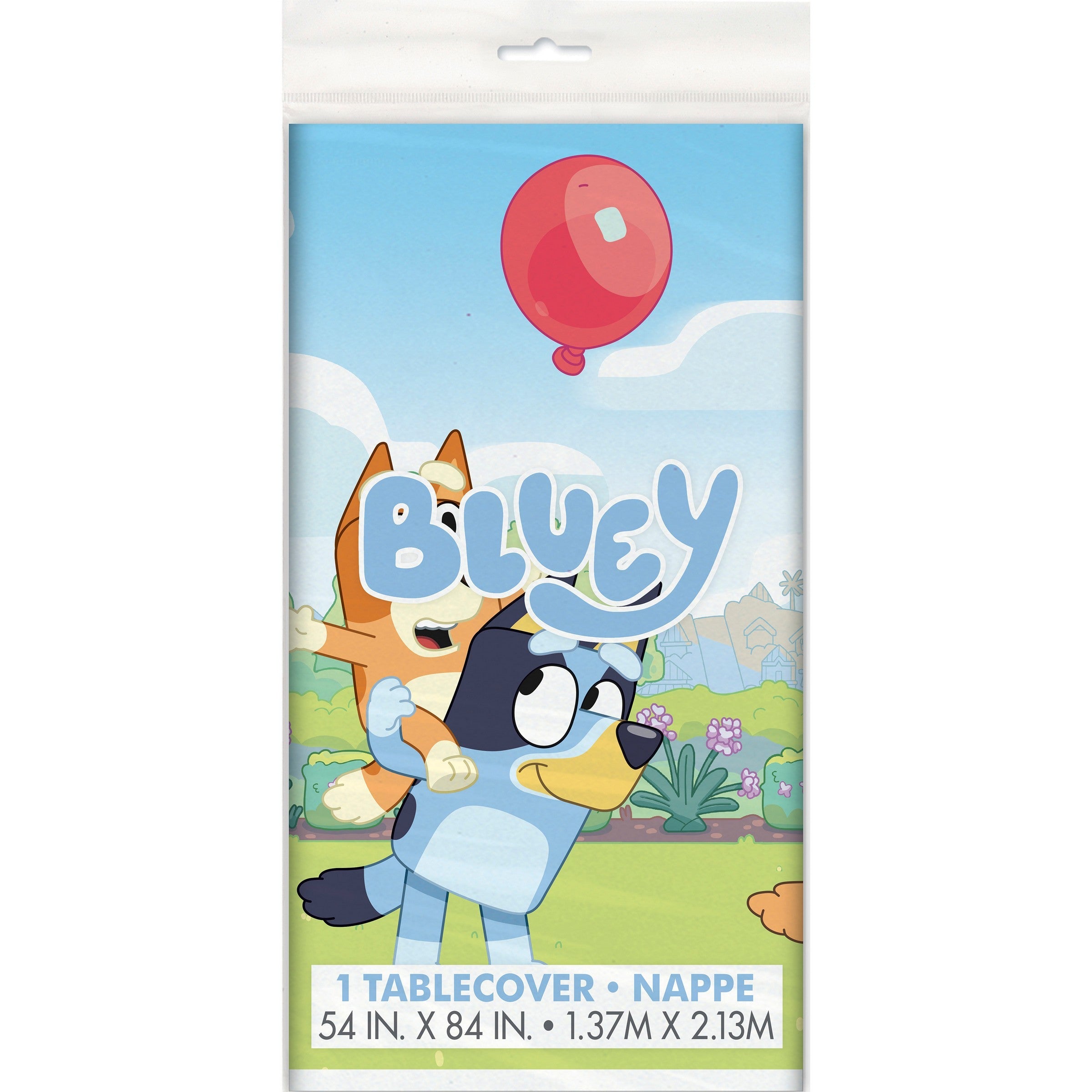 Bluey Plastic Tablecover 54x84in