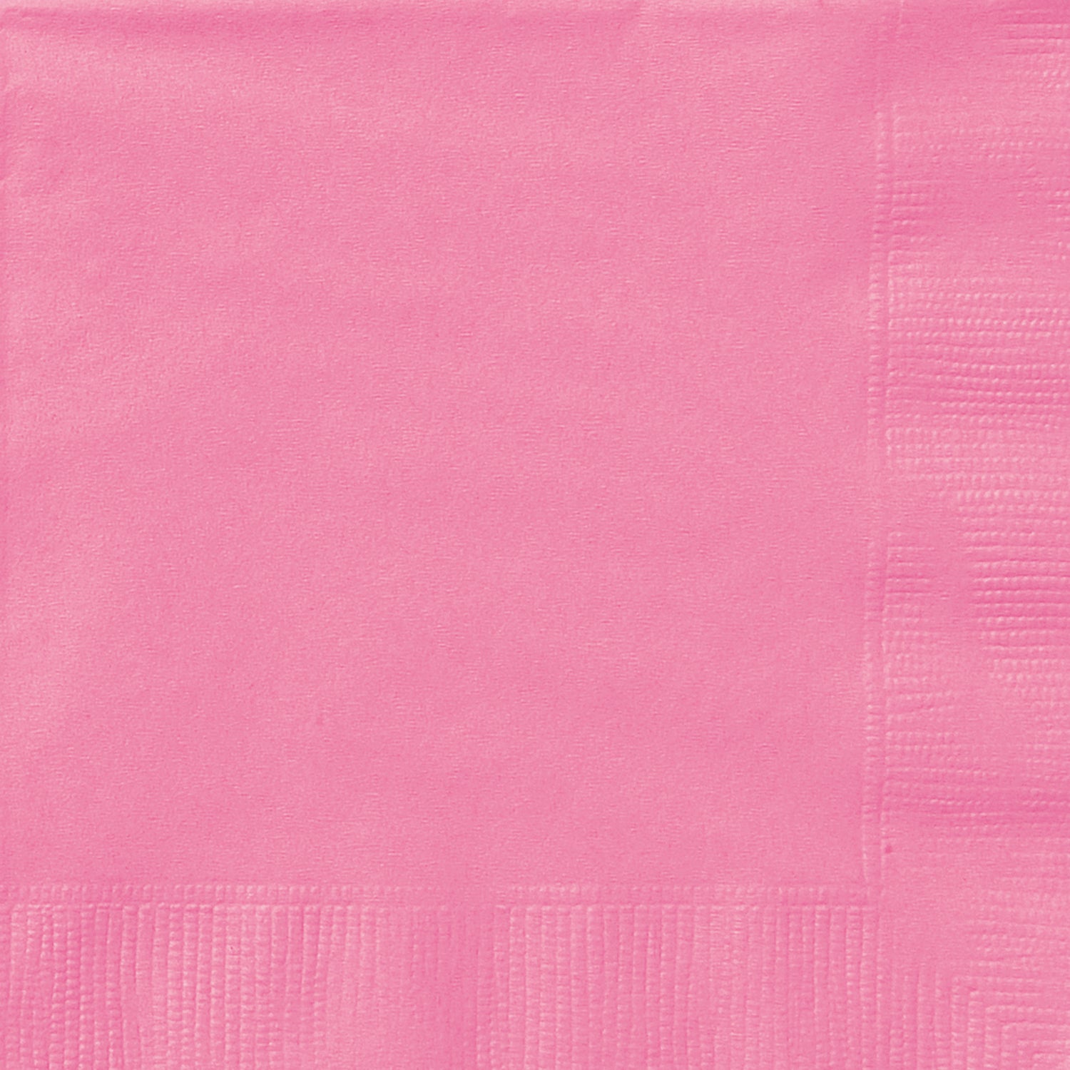 20 Hot Pink Luncheon Napkins - 2Ply 12.75x12.75in