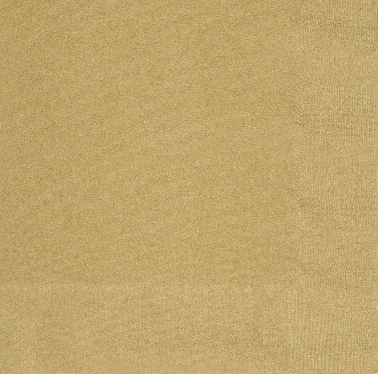 20 Gold Beverage Napkins - 2Ply 9.75x9.75in