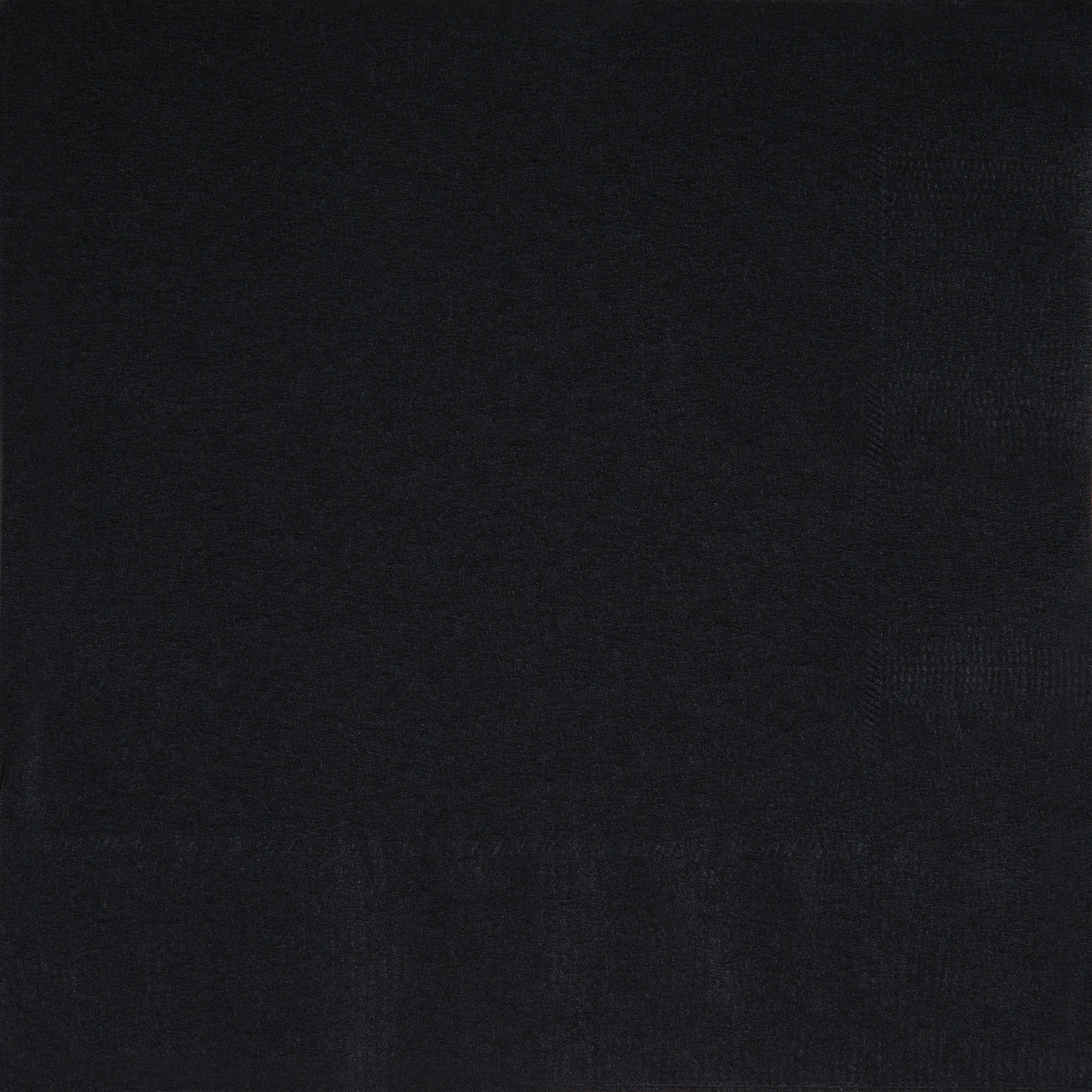 50 Black Beverage Napkins 2 Ply 9.75x9.75in