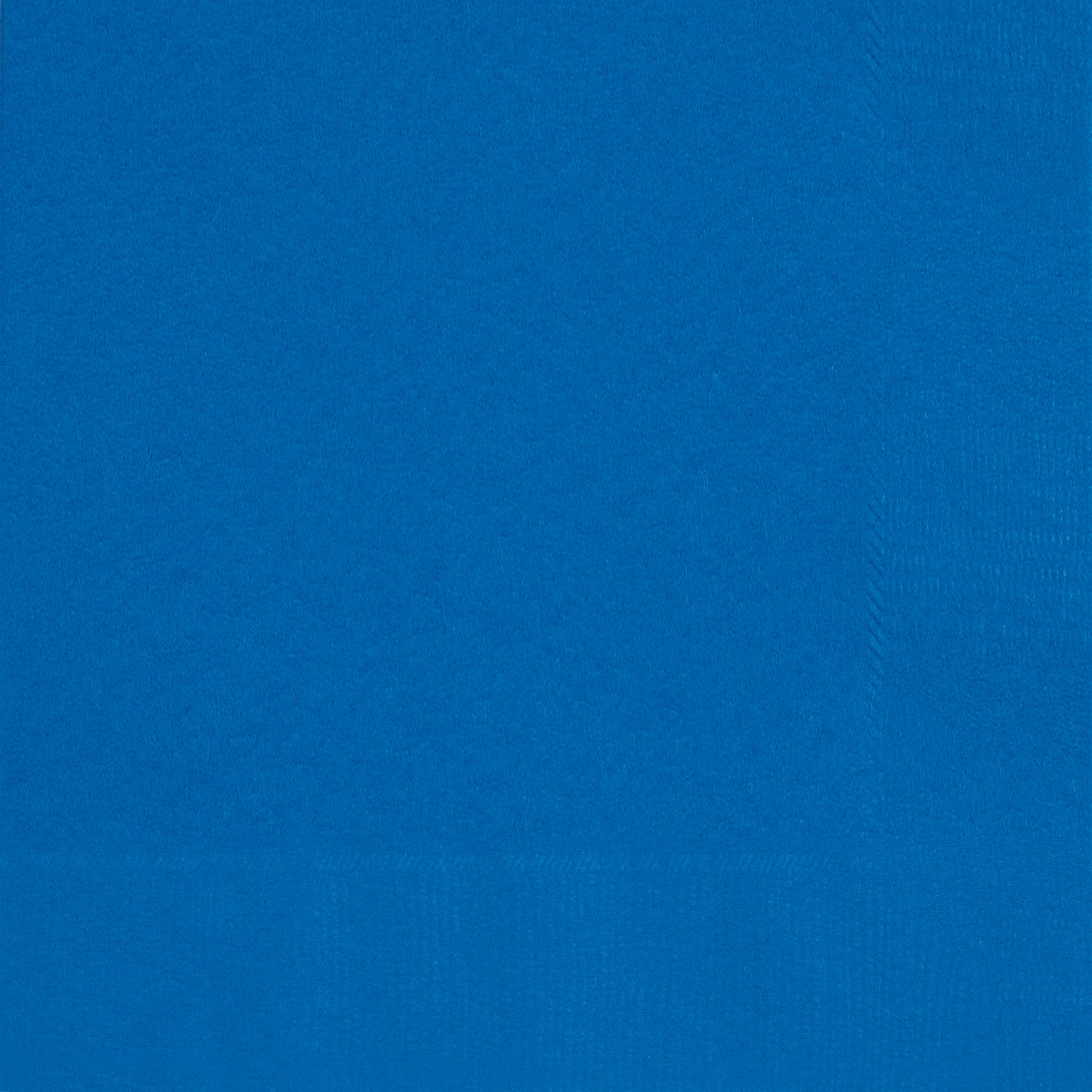 50 Royal Blue Beverage Napkins 2 Ply 9.75x9.75in