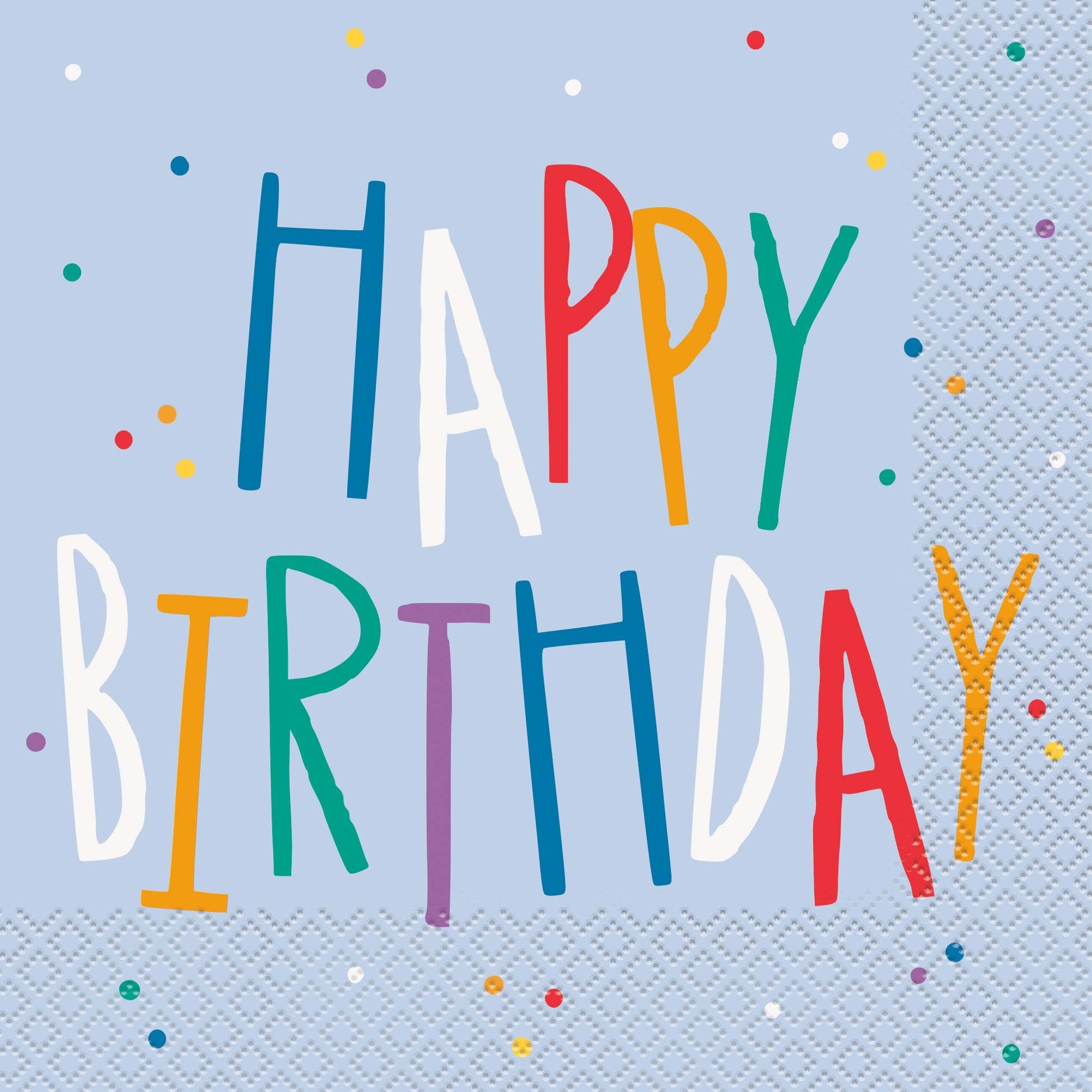 Birthday Mayhem 16 Luncheon Napkins 12.75x12.75in