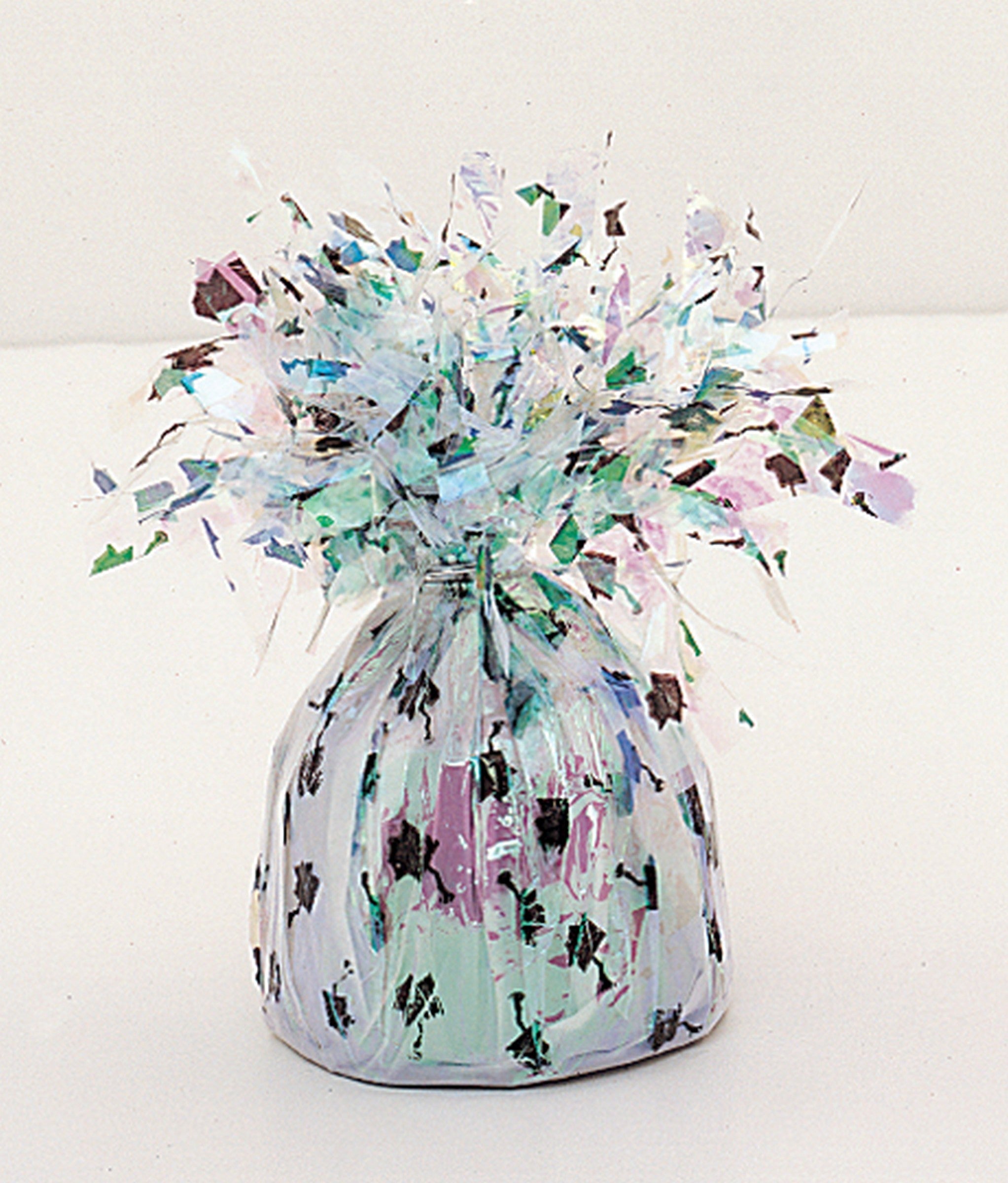 Graduation Grad Caps Foil Balloon Weight 4.5x2.25in 