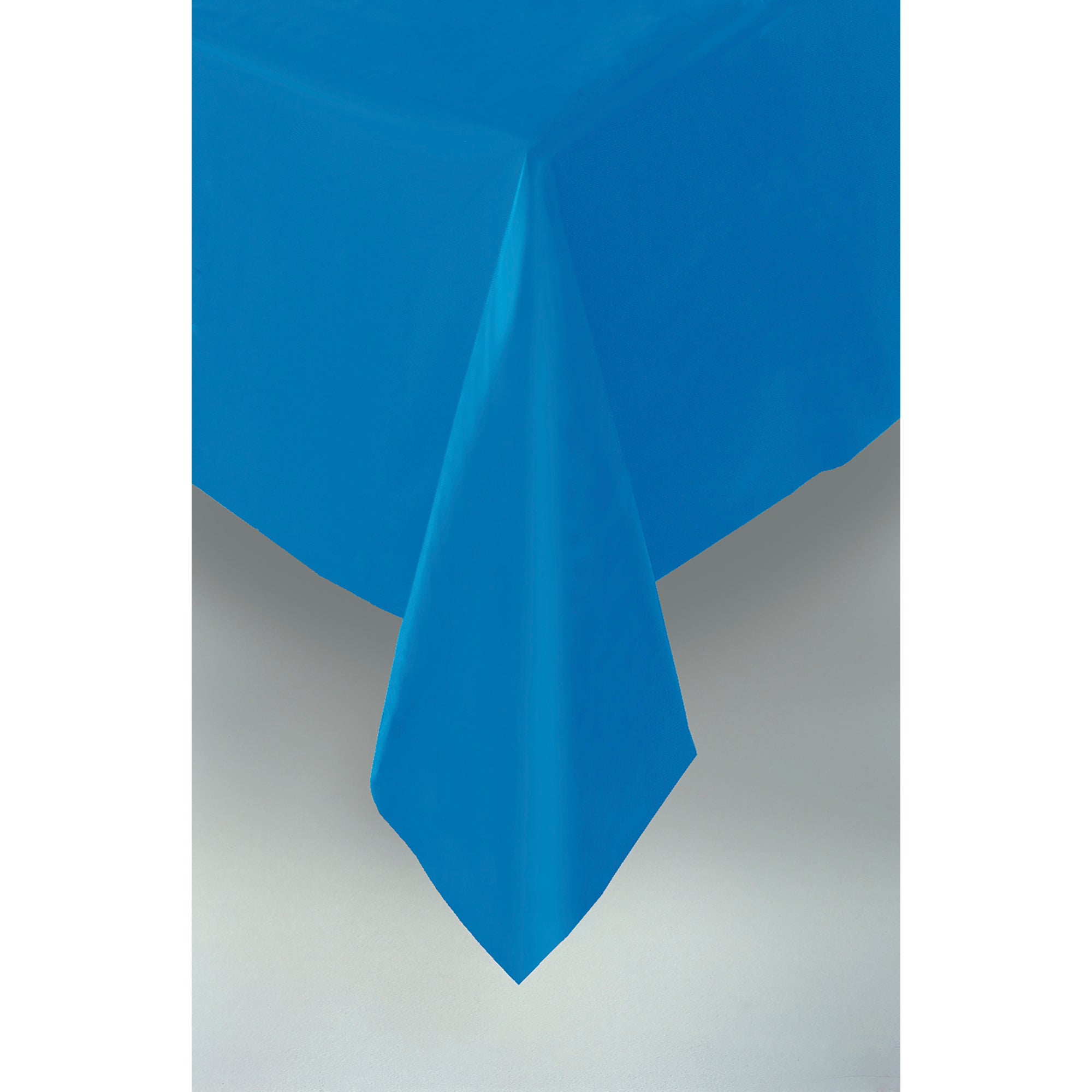 Plastic Table Cover Royal Blue 54x108in