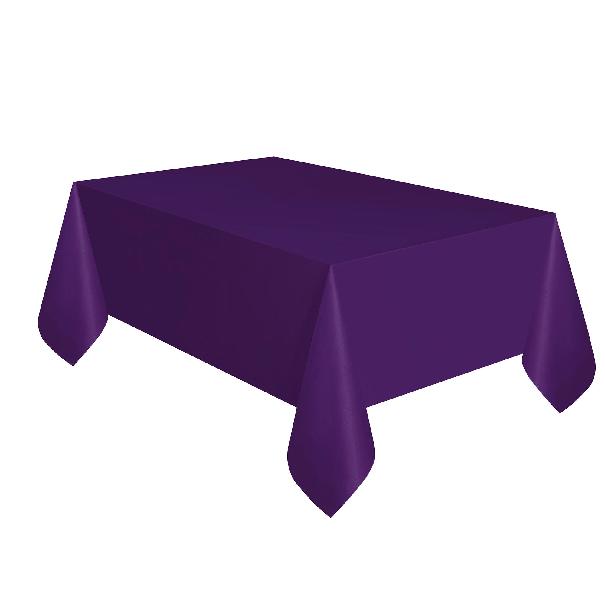 Nappe en Plastique Mauve Foncé 54x108po