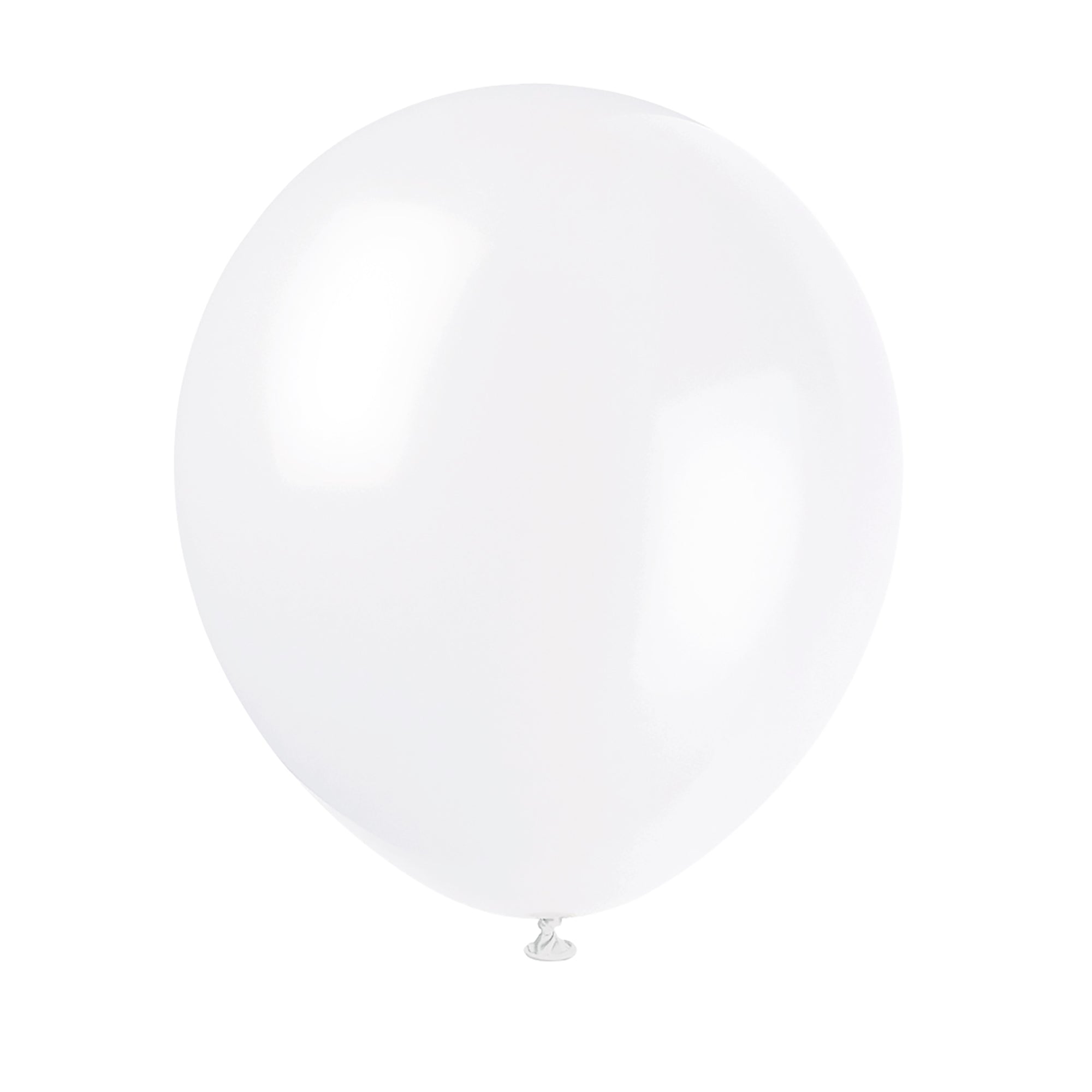 10 Ballons Latex 12po Blanc Neige 