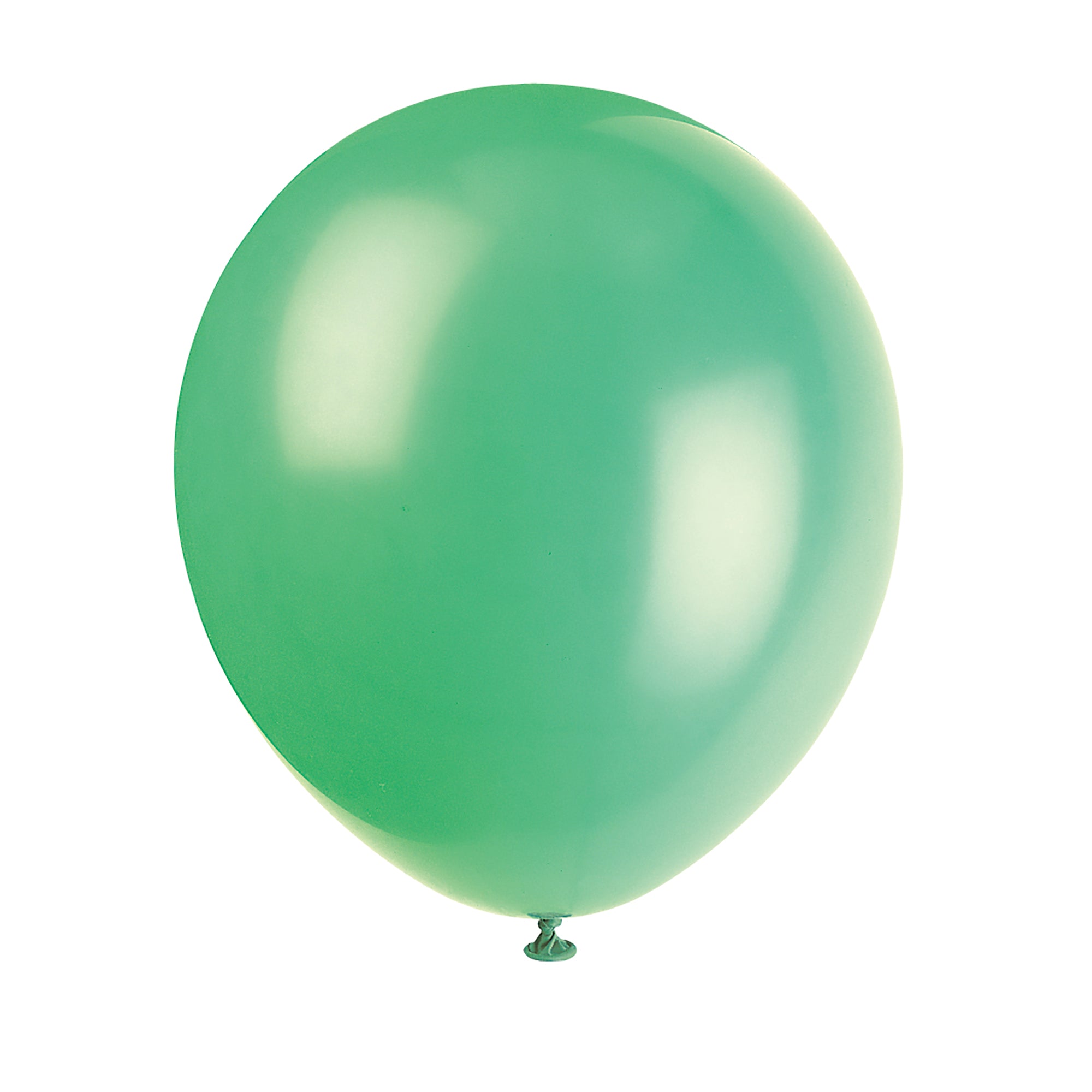 10 Latex Balloons 12in Emerald Green