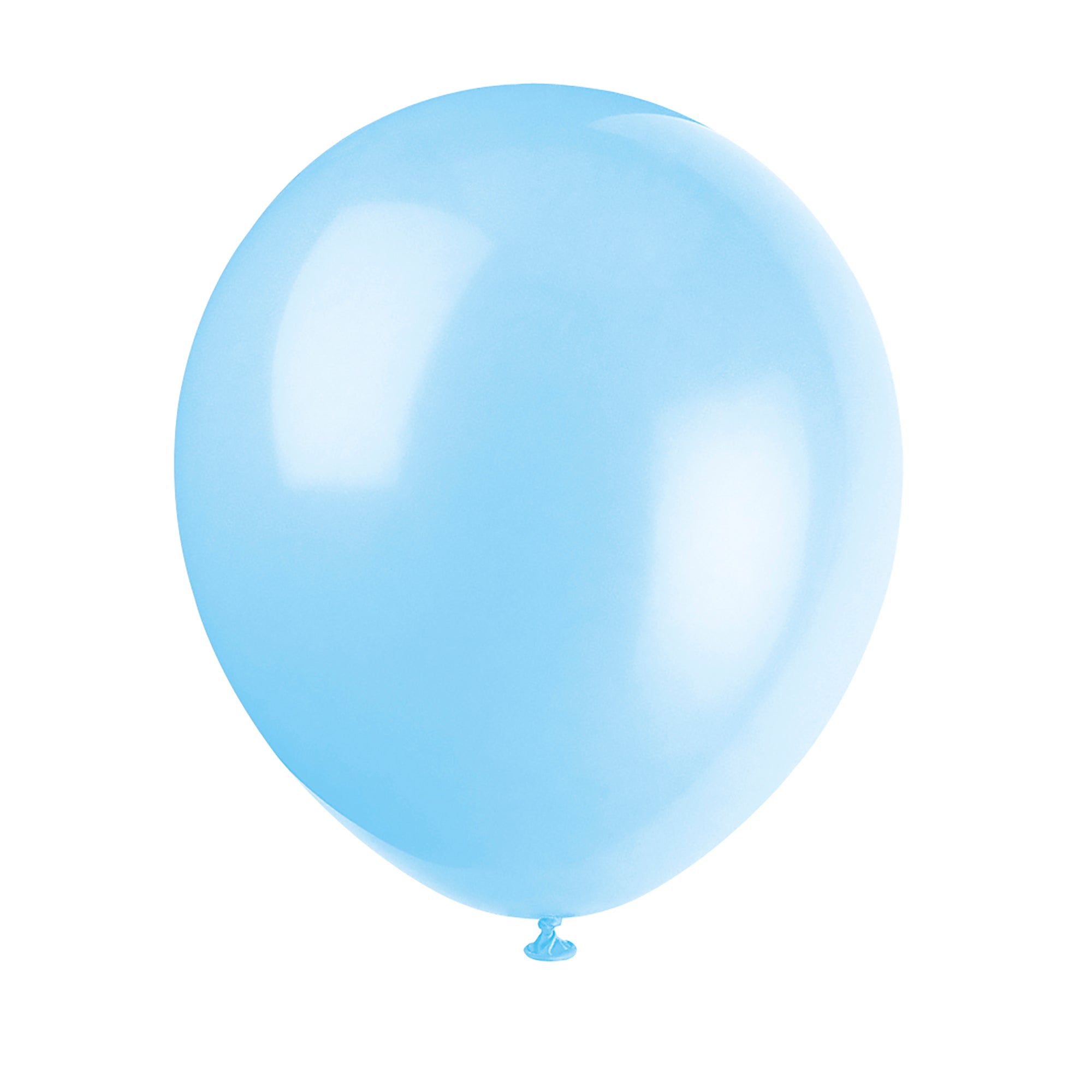 10 Latex Balloons 12in Baby Blue