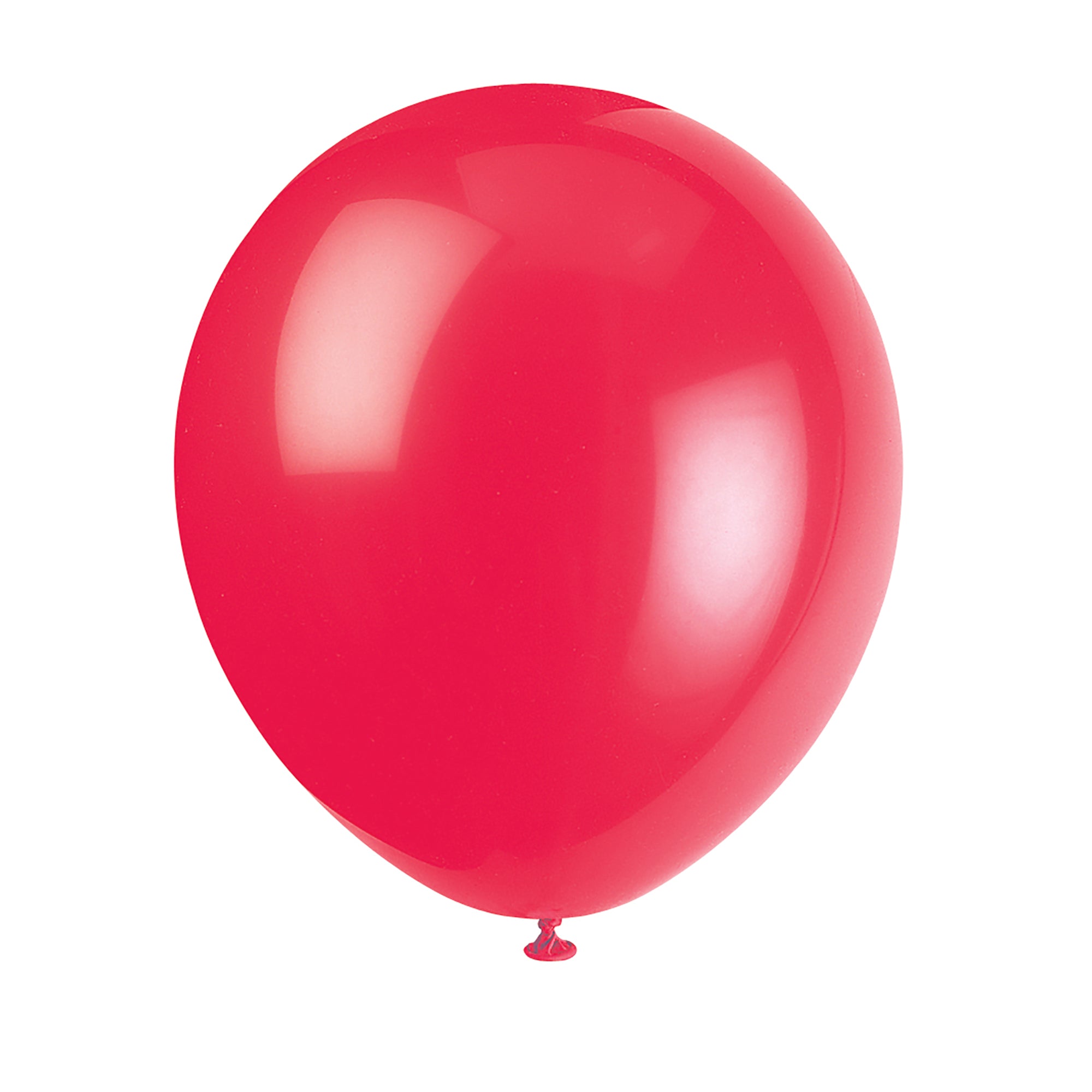 10 Latex Balloons 12in Ruby Red