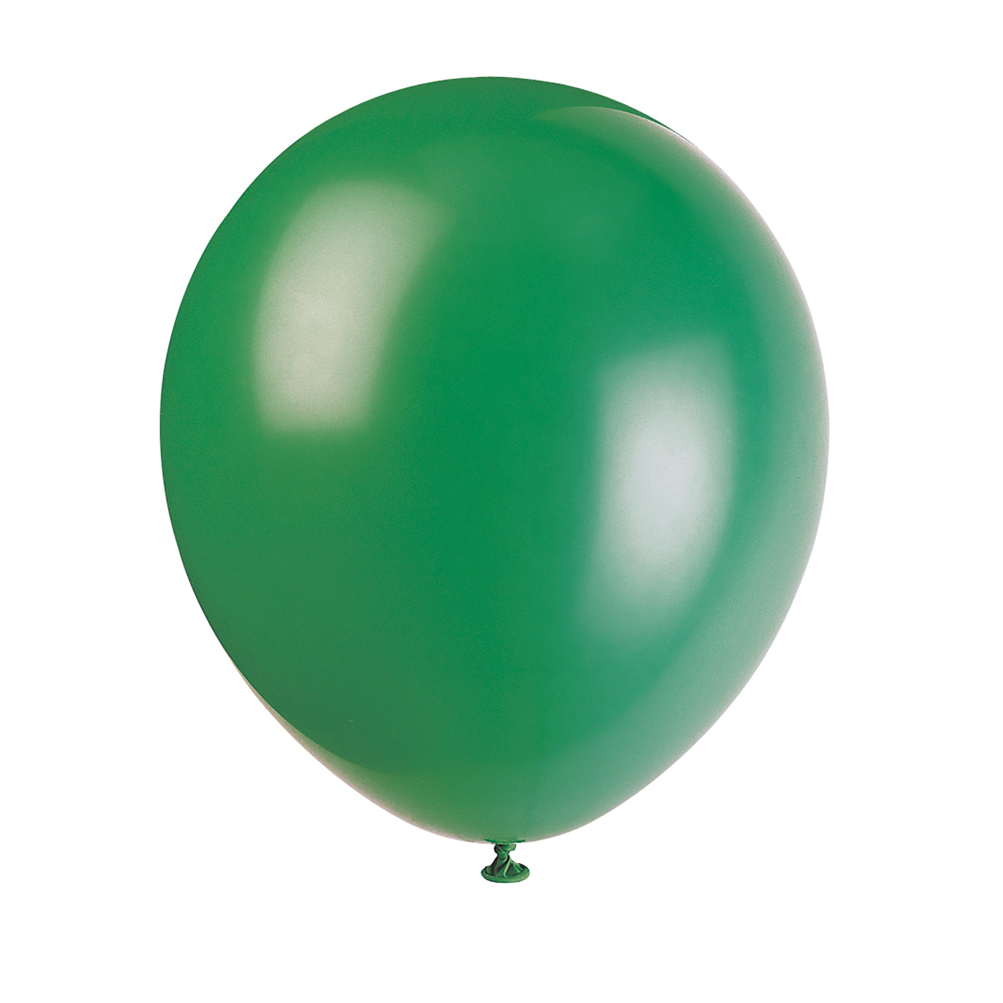 10 Ballons Latex 12po Vert Forêt 