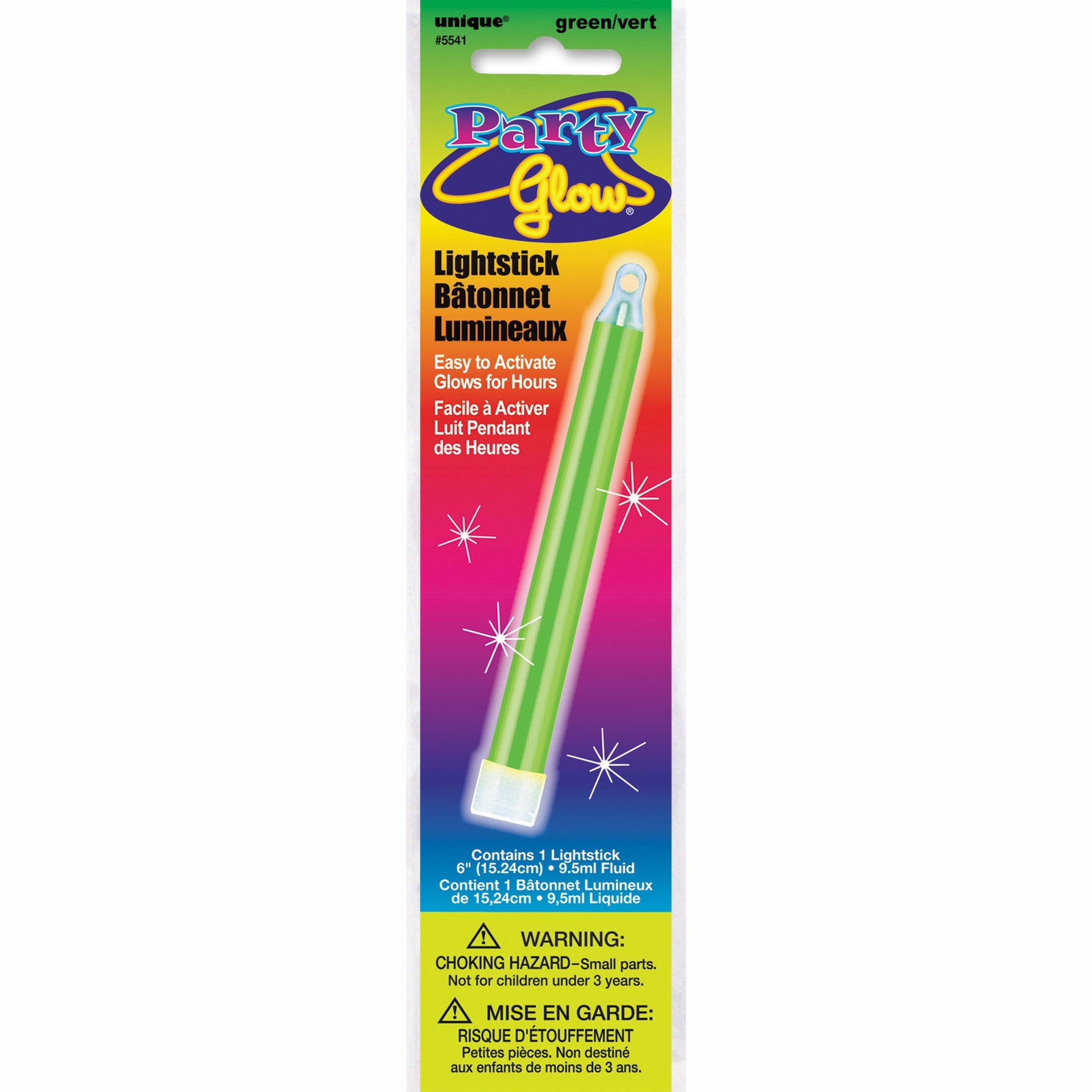 Glow Stick - Green 6in
