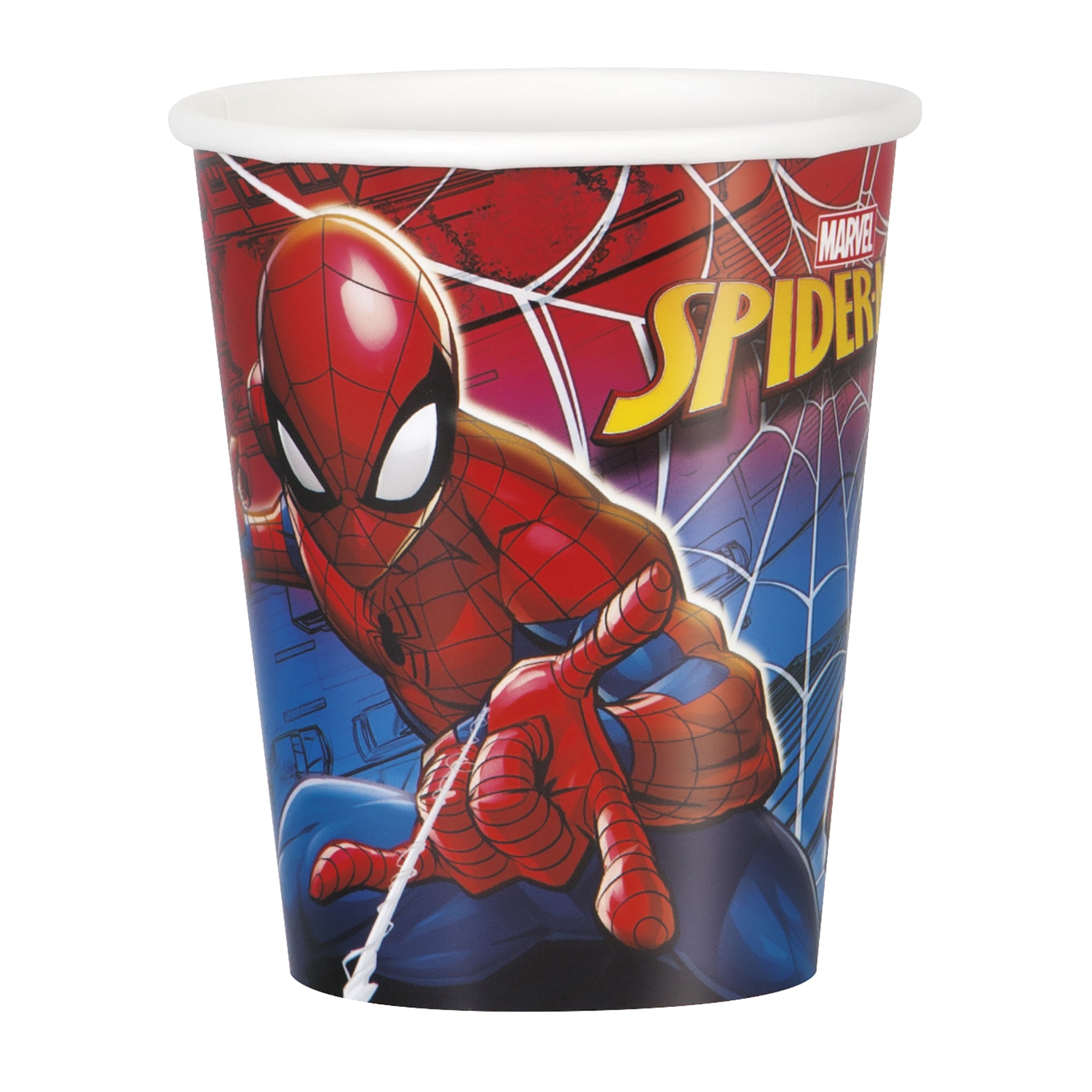 Spiderman 8 Paper Cups 9oz
