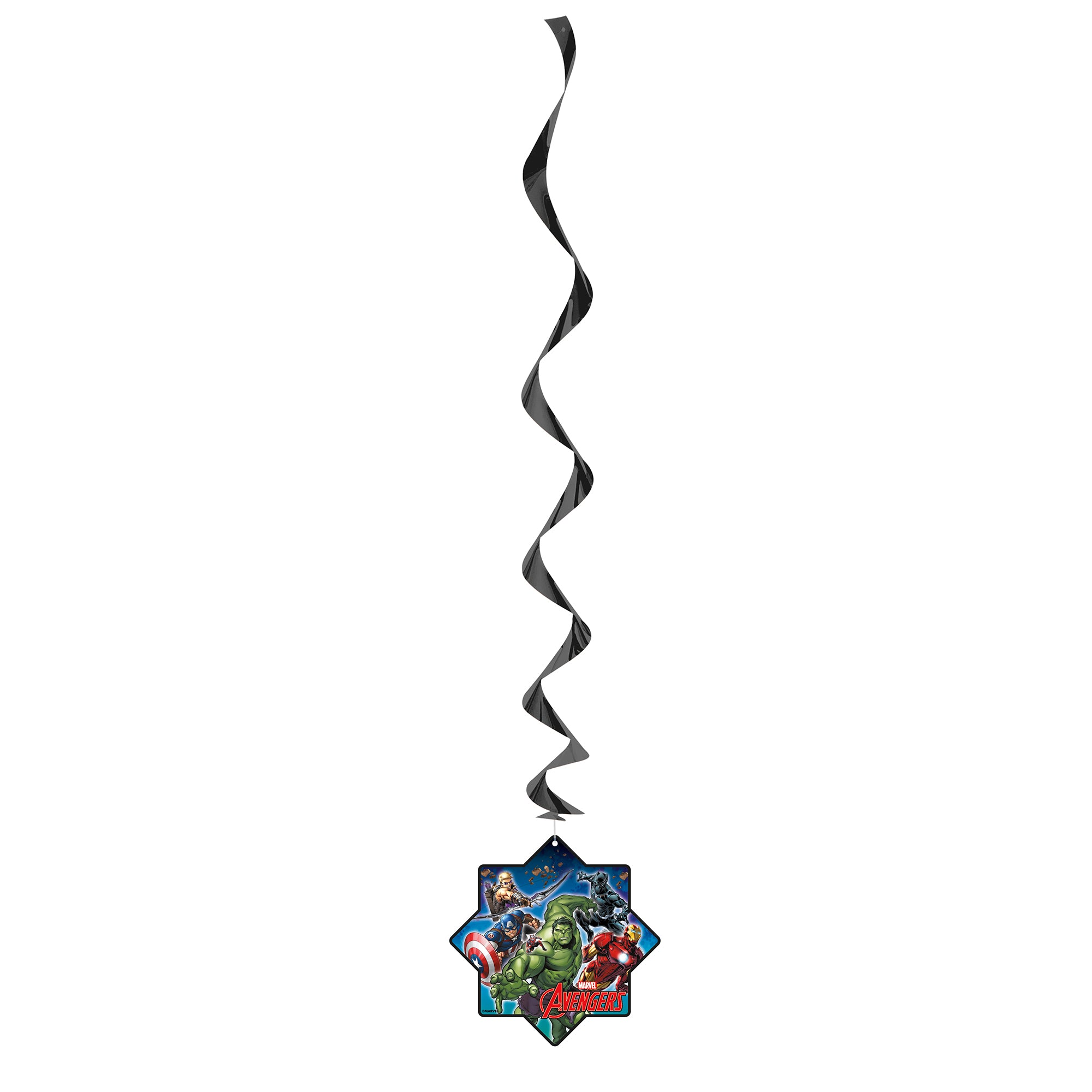Avengers 3 Hanging Swirl Decorations 26in