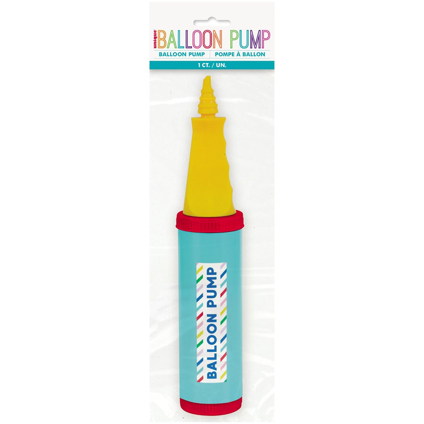 Plastic Balloon Pump 11in 