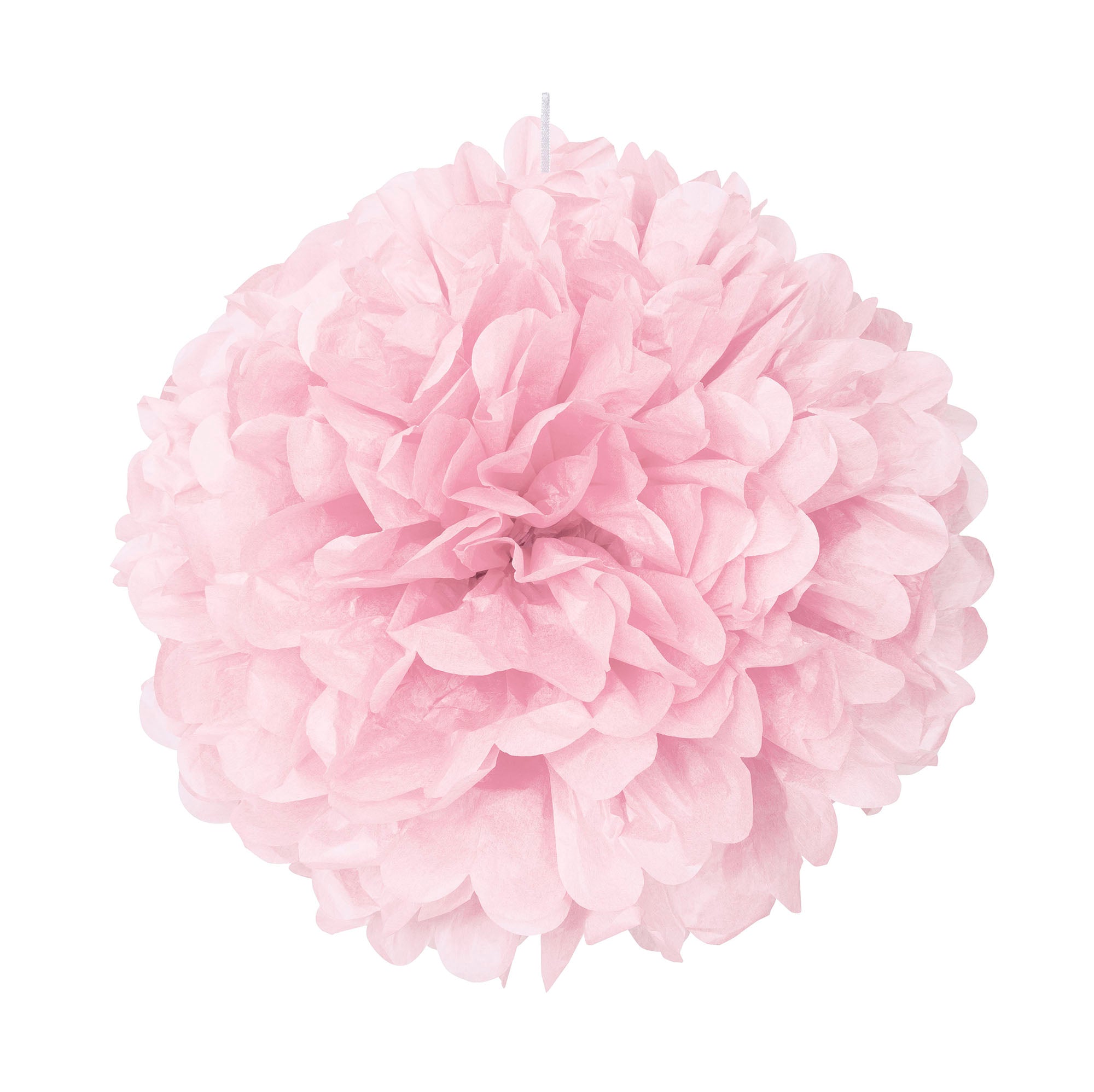 Puff Ball Lovely Pink Tissue 16in
