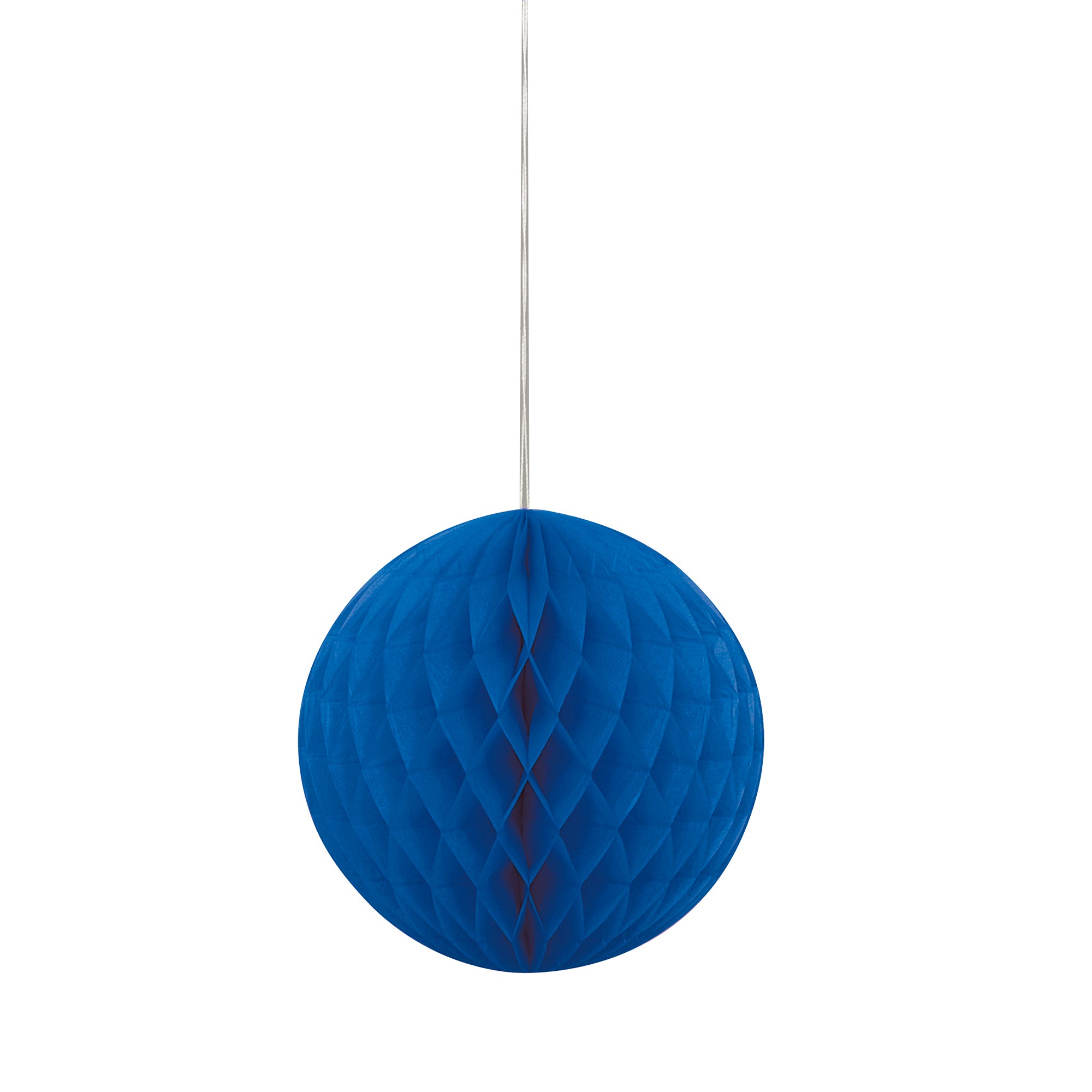 Honeycomb Ball Royal Blue 8in
