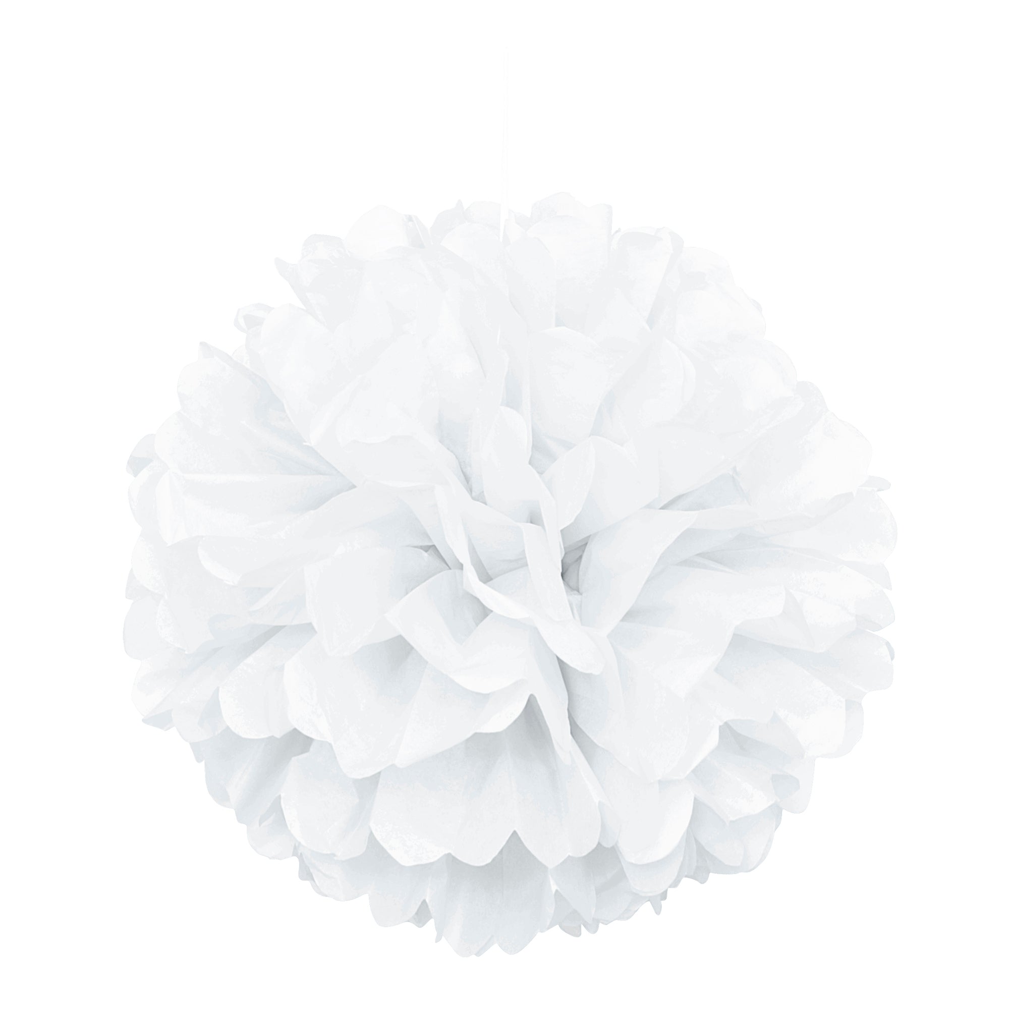 Puff Ball White Tissue 16in