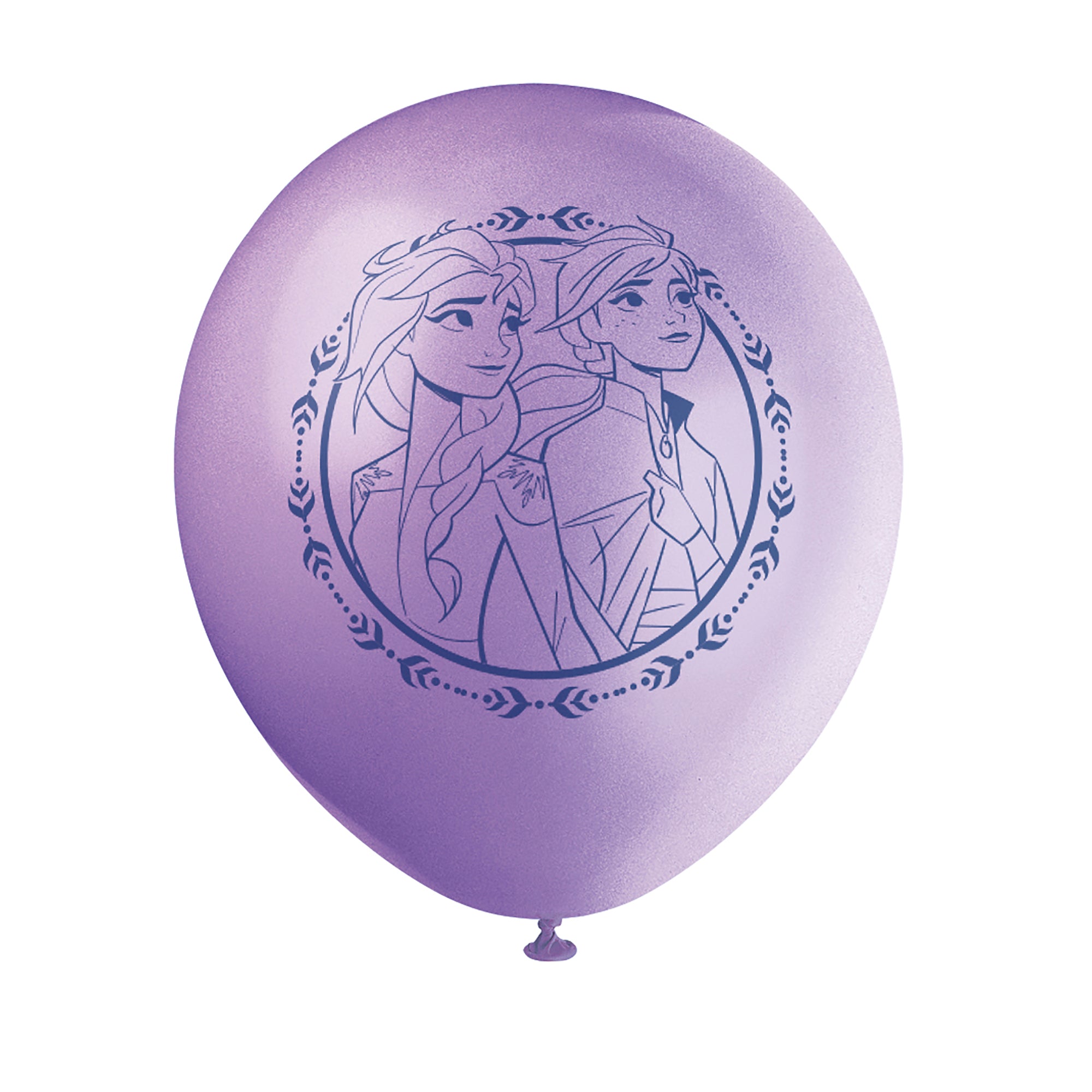Frozen 2 8 Printed Latex Balloons 12in Assorted Colors