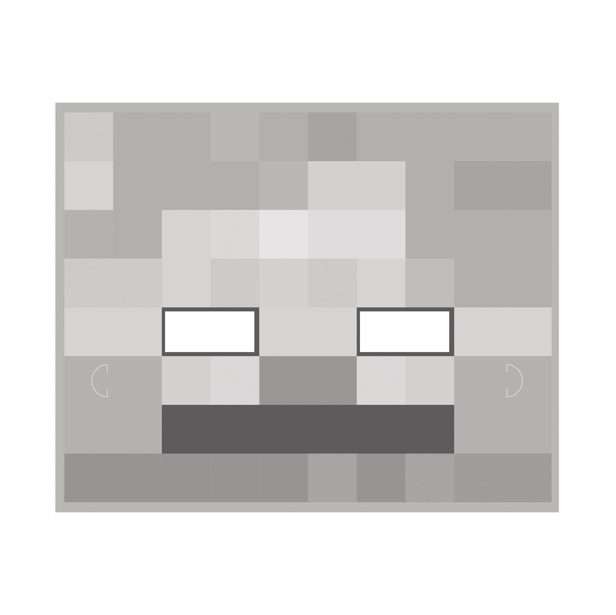 Minecraft 8 Masques en Carton 4 Modèles Assortis