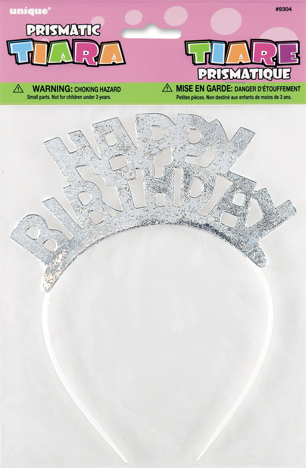 Prism Happy Birthday Tiara 2.25in lettering