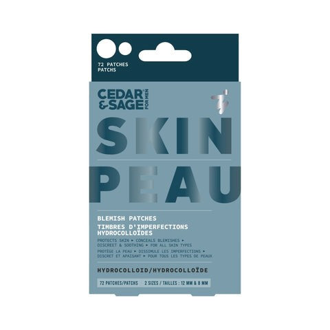 Cedar and Sage - 72pcs Blemish Patches for all Skin Types 8mm - 12mm