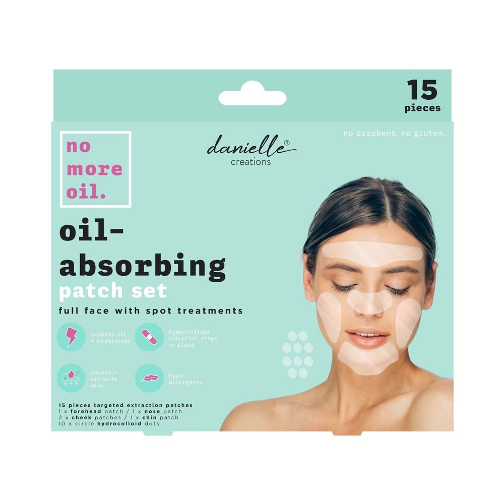 Danielle Creations 15pcs Oil-absorbing Patch Set Mix Sizes 