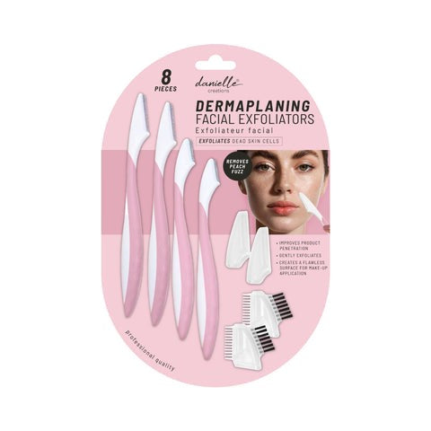 Danielle Creations - 8pcs Dermaplaning Set Pink