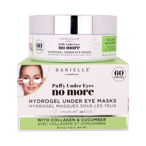 No More 60 Hydrogel Under Eye Masks - Collagen and Cucumber 161.4g (5.4oz)
