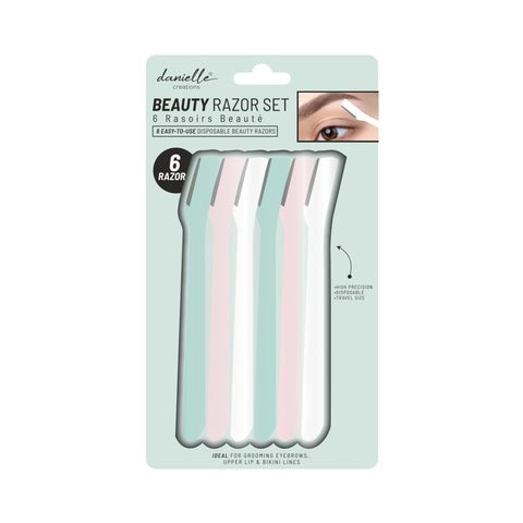 Danielle Creations - 6 Beauty Razors Pastel