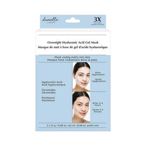 Danielle Creations - 3 Face Masks Hyaluronic Acid Gel 25g (0.88oz) each