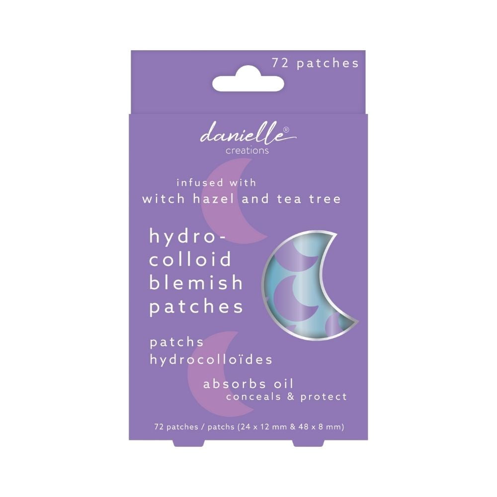 Danielle Creations 72 Hydrocolloid Blemish Patches - Moon 8 and 12mm