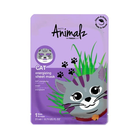 Pretty Animalz - Face Mask Energizing Cat 21ml (0.71oz)