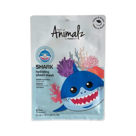 Pretty Animalz - Face Mask Hydrating Shark 21ml (0.71oz)
