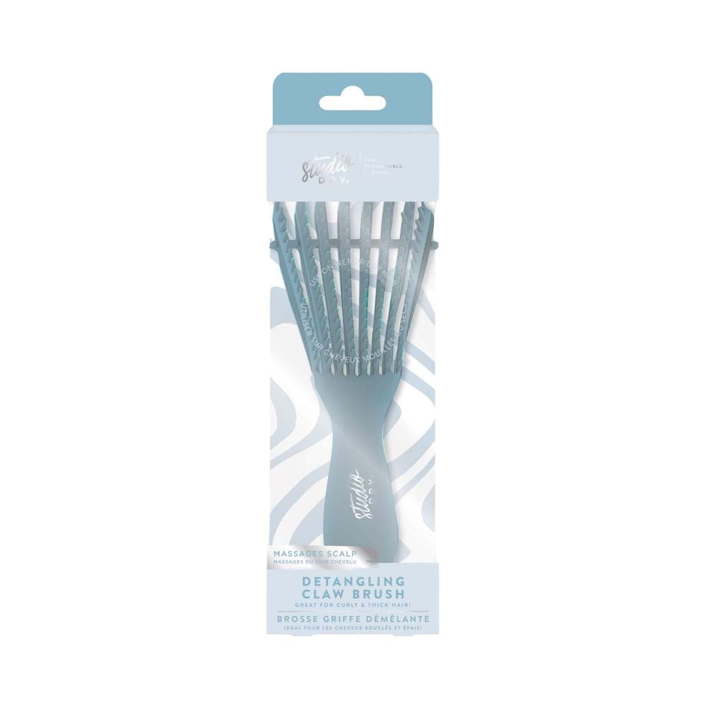 Studio Dry Blue Detangling Claw Brush